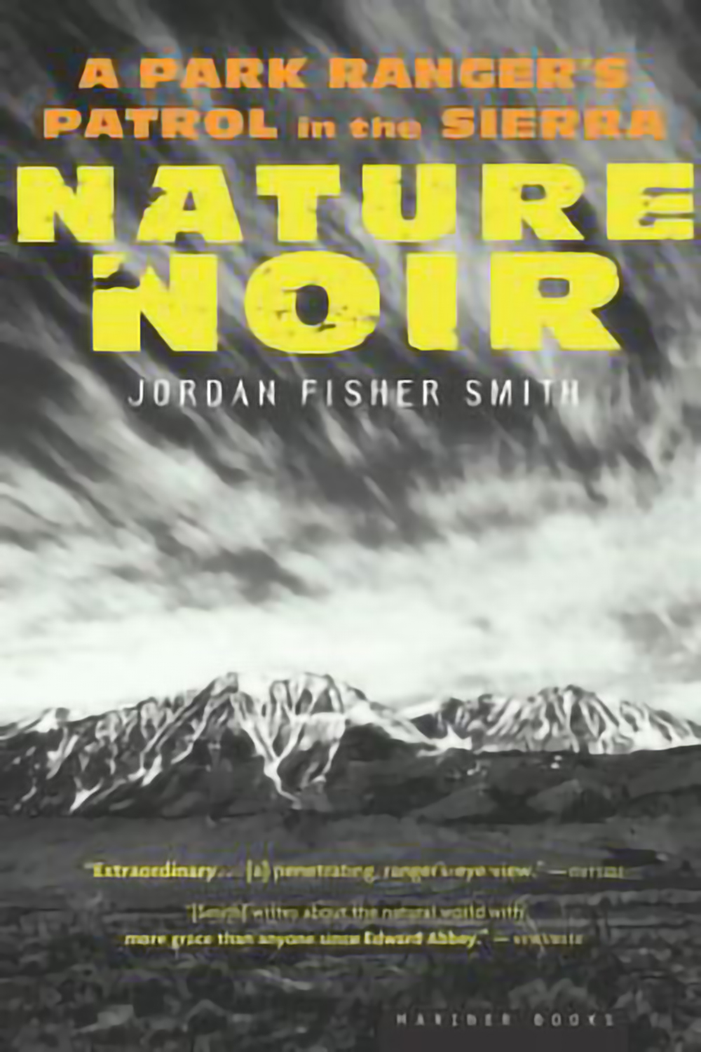 This image is the cover for the book Nature Noir