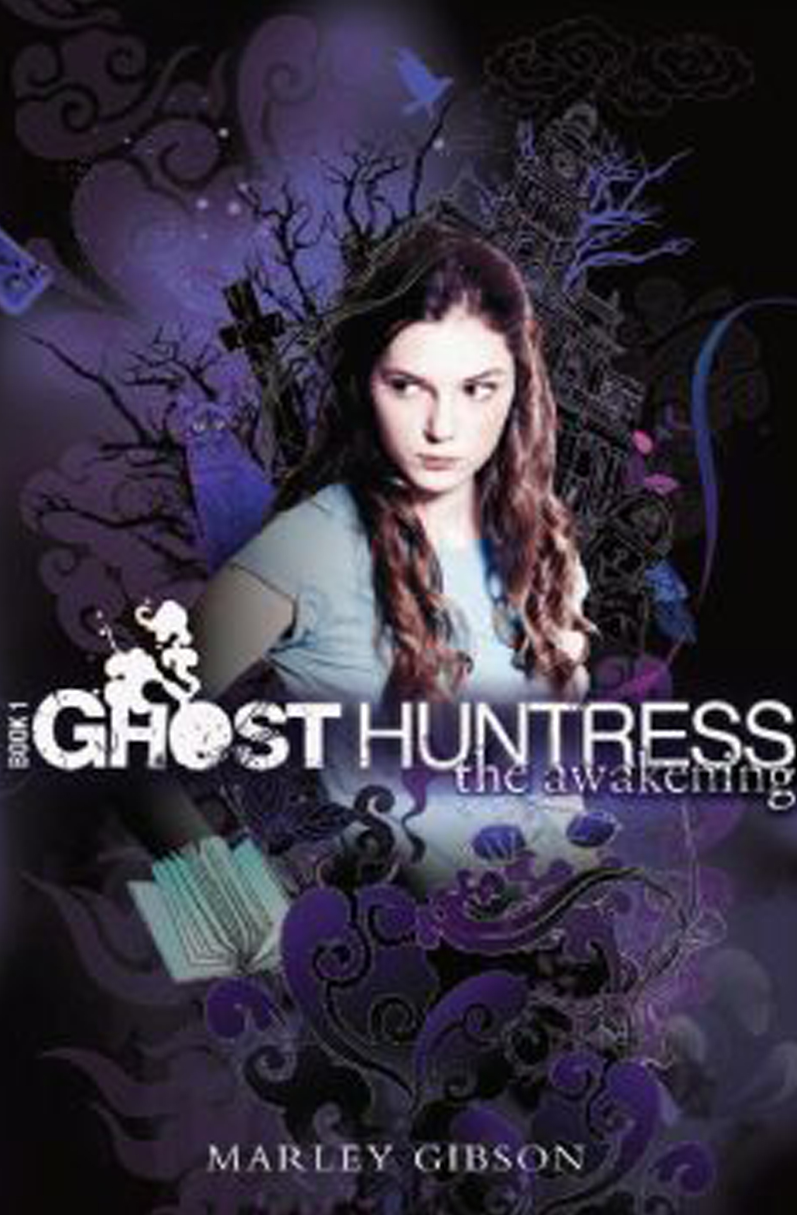 This image is the cover for the book Awakening, Ghost Huntress
