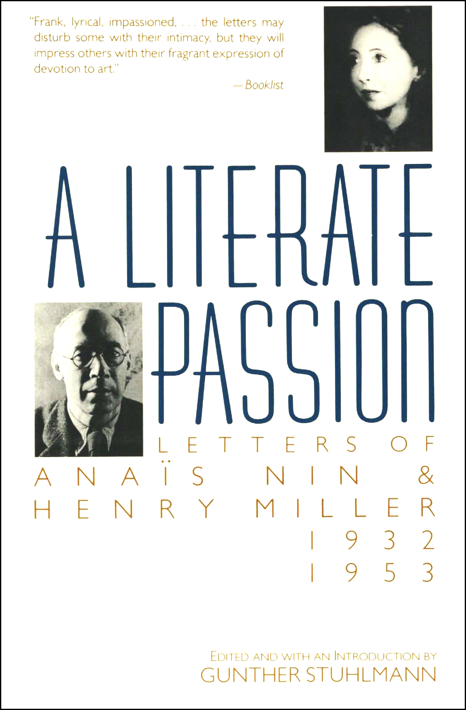 This image is the cover for the book Literate Passion