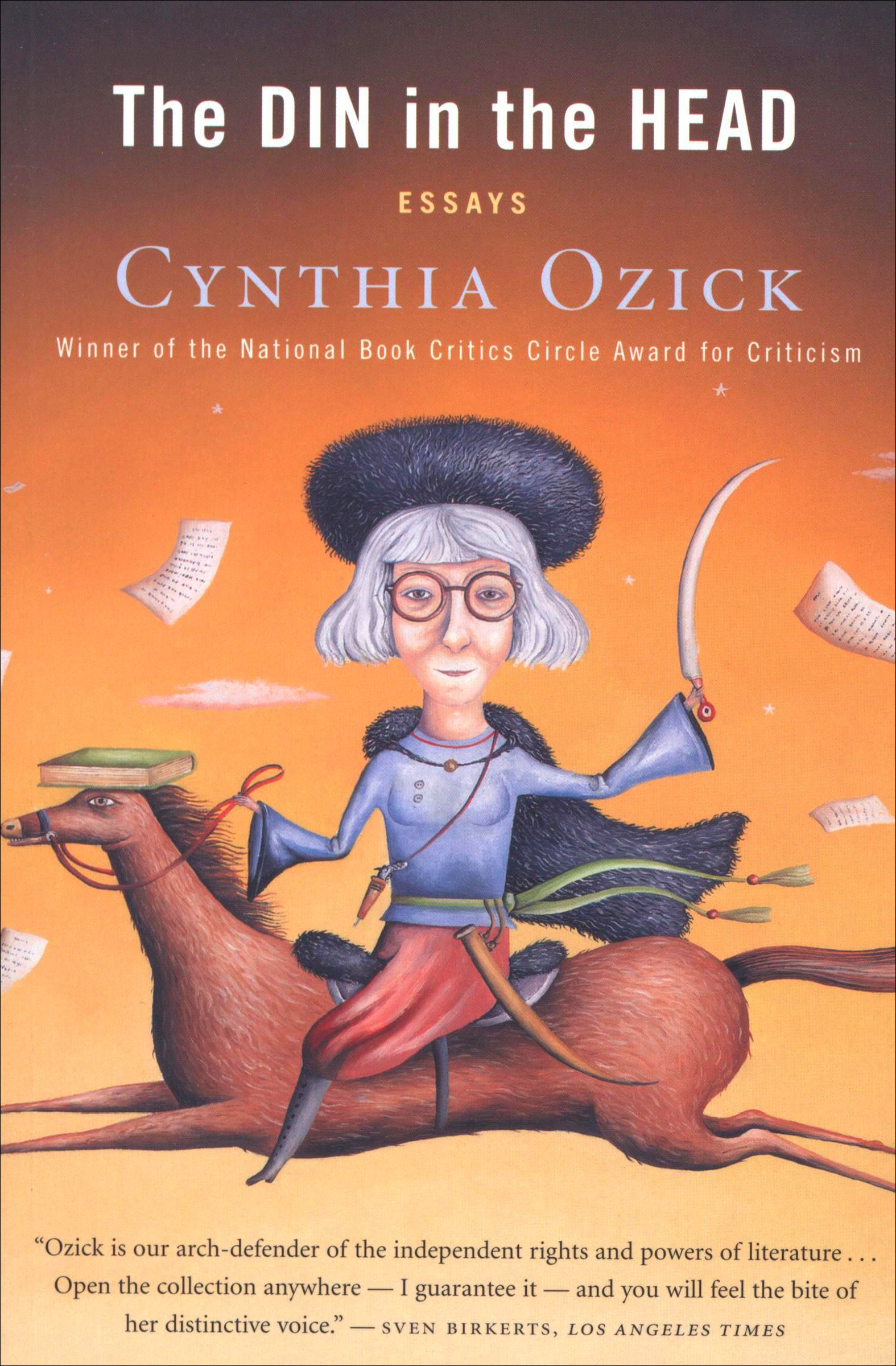This image is the cover for the book Din in the Head