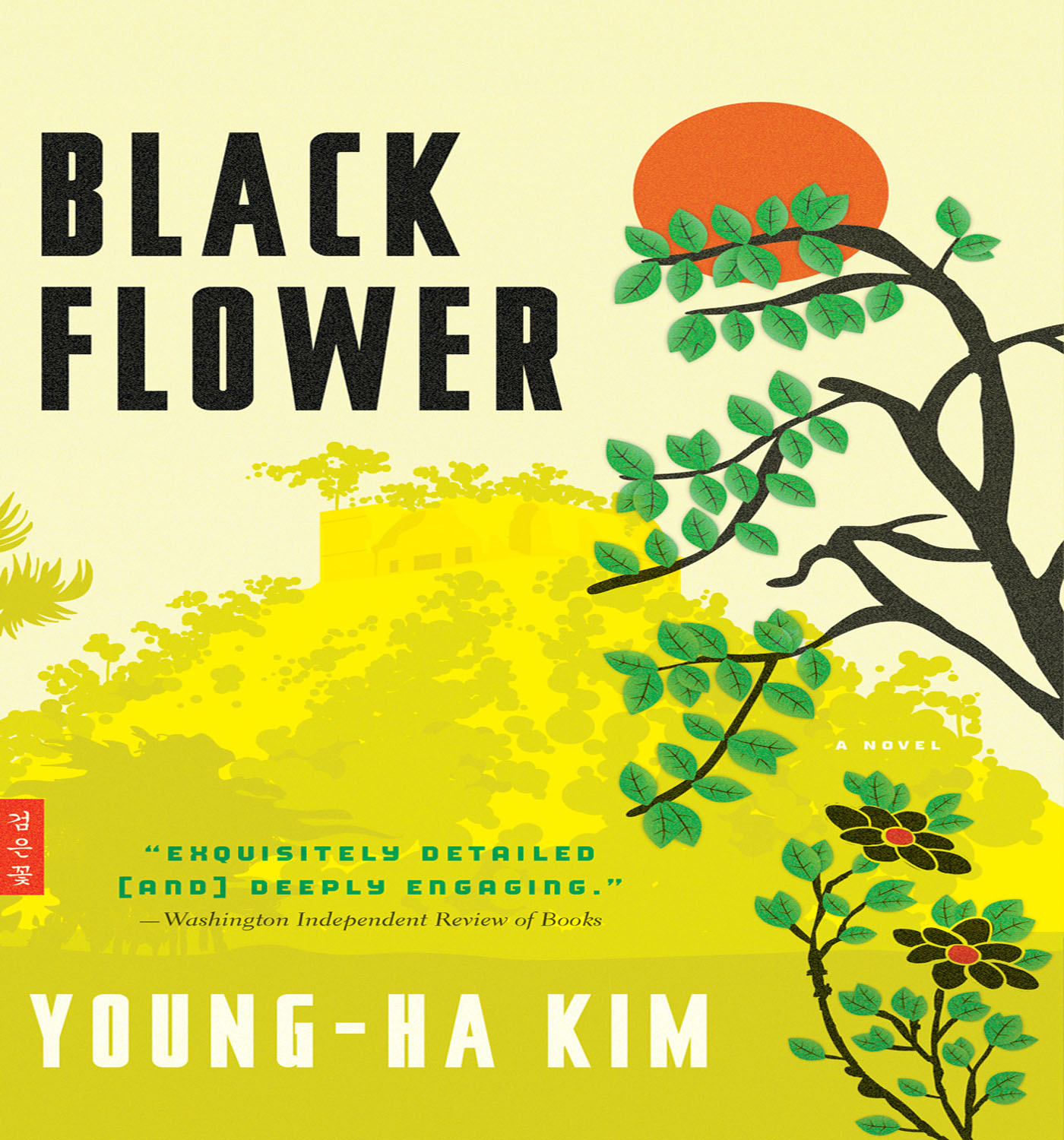 This image is the cover for the book Black Flower
