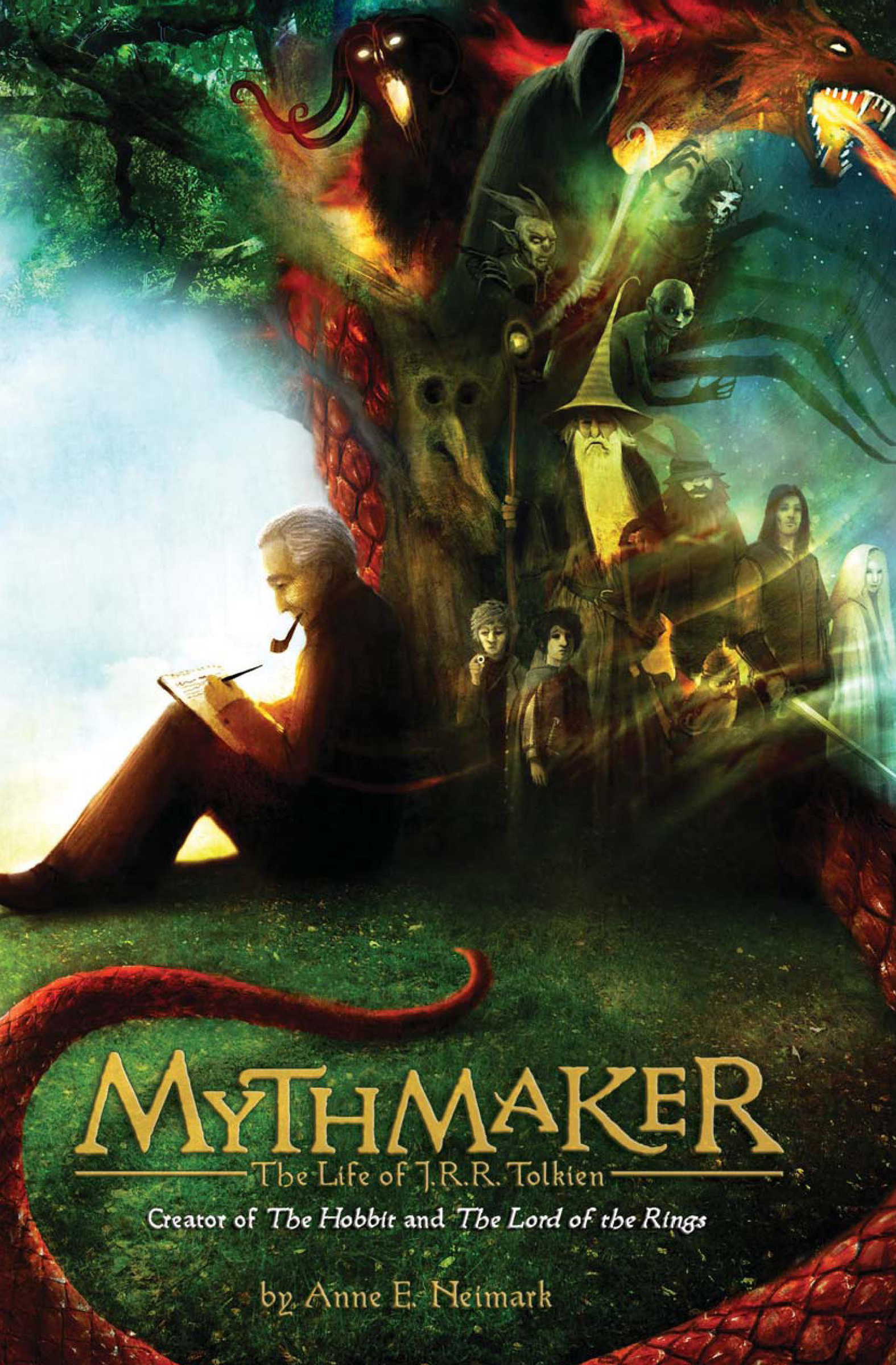 This image is the cover for the book Mythmaker