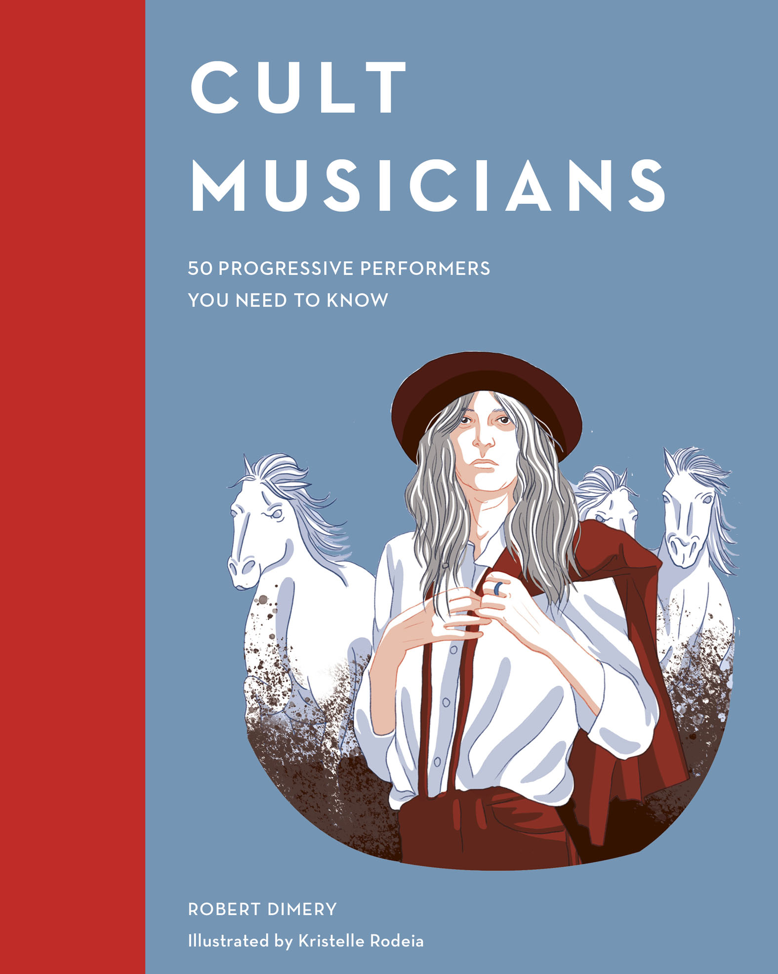 This image is the cover for the book Cult Musicians, Cult Figures