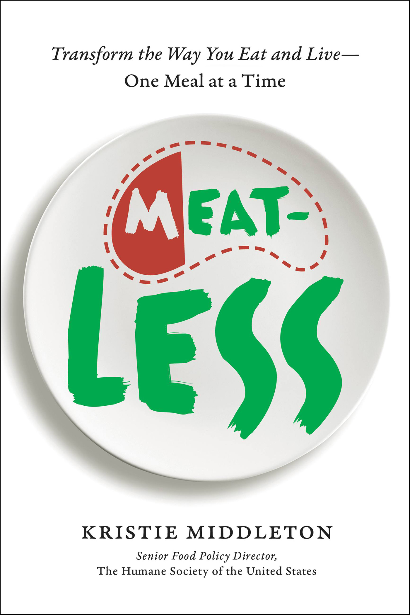 This image is the cover for the book MeatLess