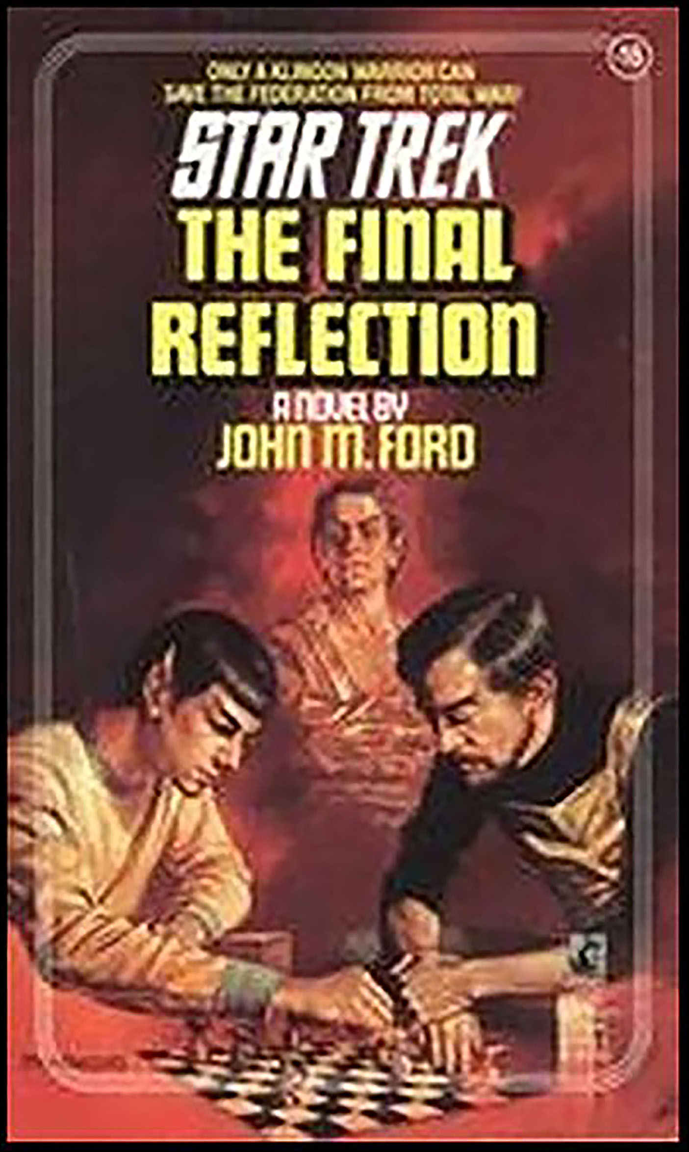 This image is the cover for the book Final Reflection, Star Trek: The Original Series