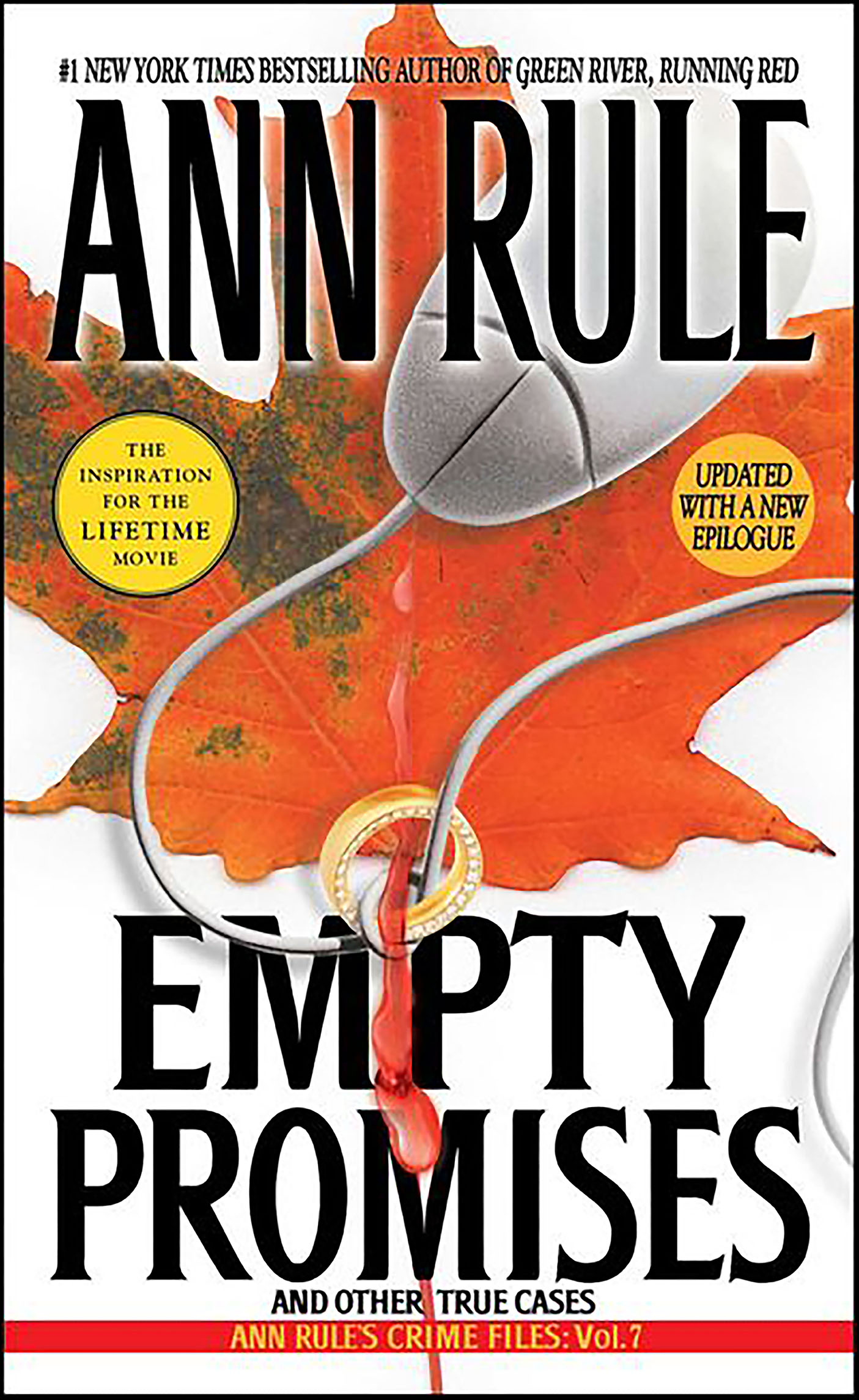 This image is the cover for the book Empty Promises, Ann Rule's Crime Files