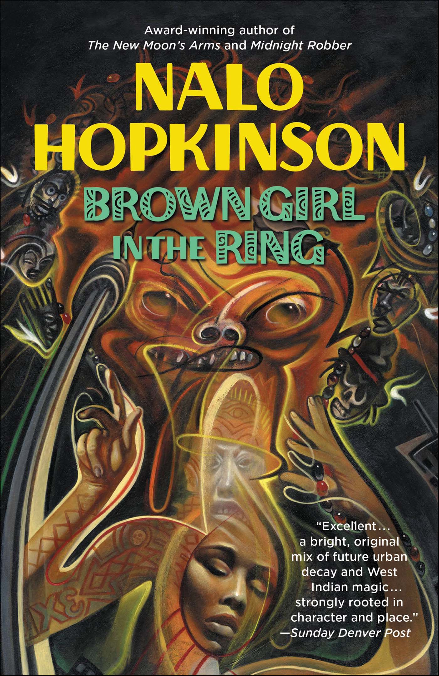 This image is the cover for the book Brown Girl in the Ring