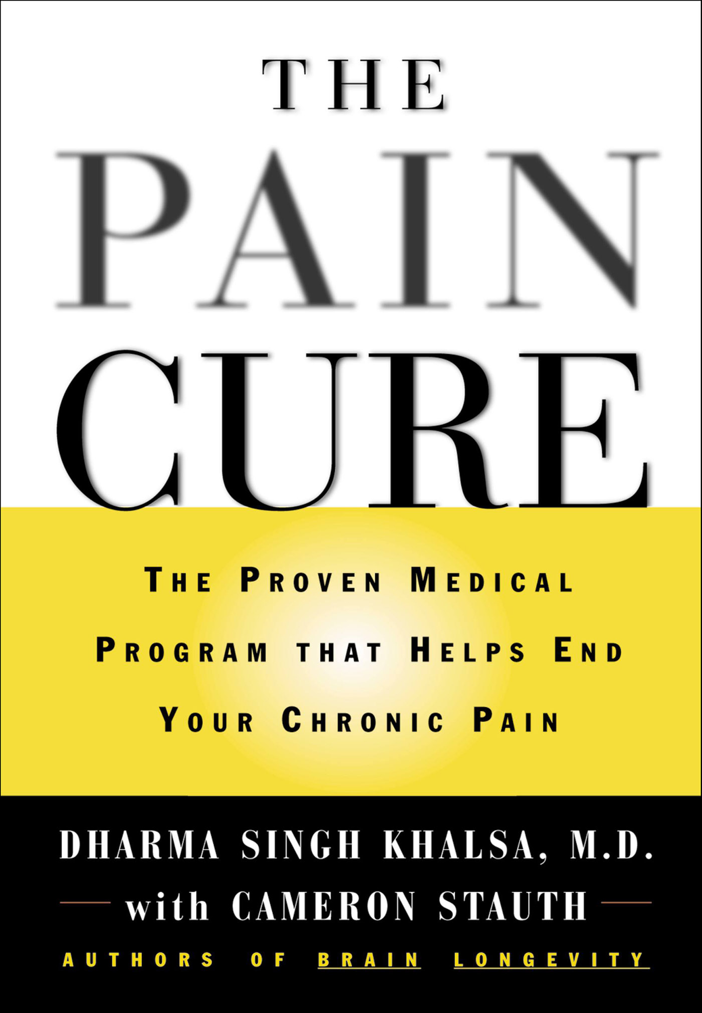 This image is the cover for the book Pain Cure