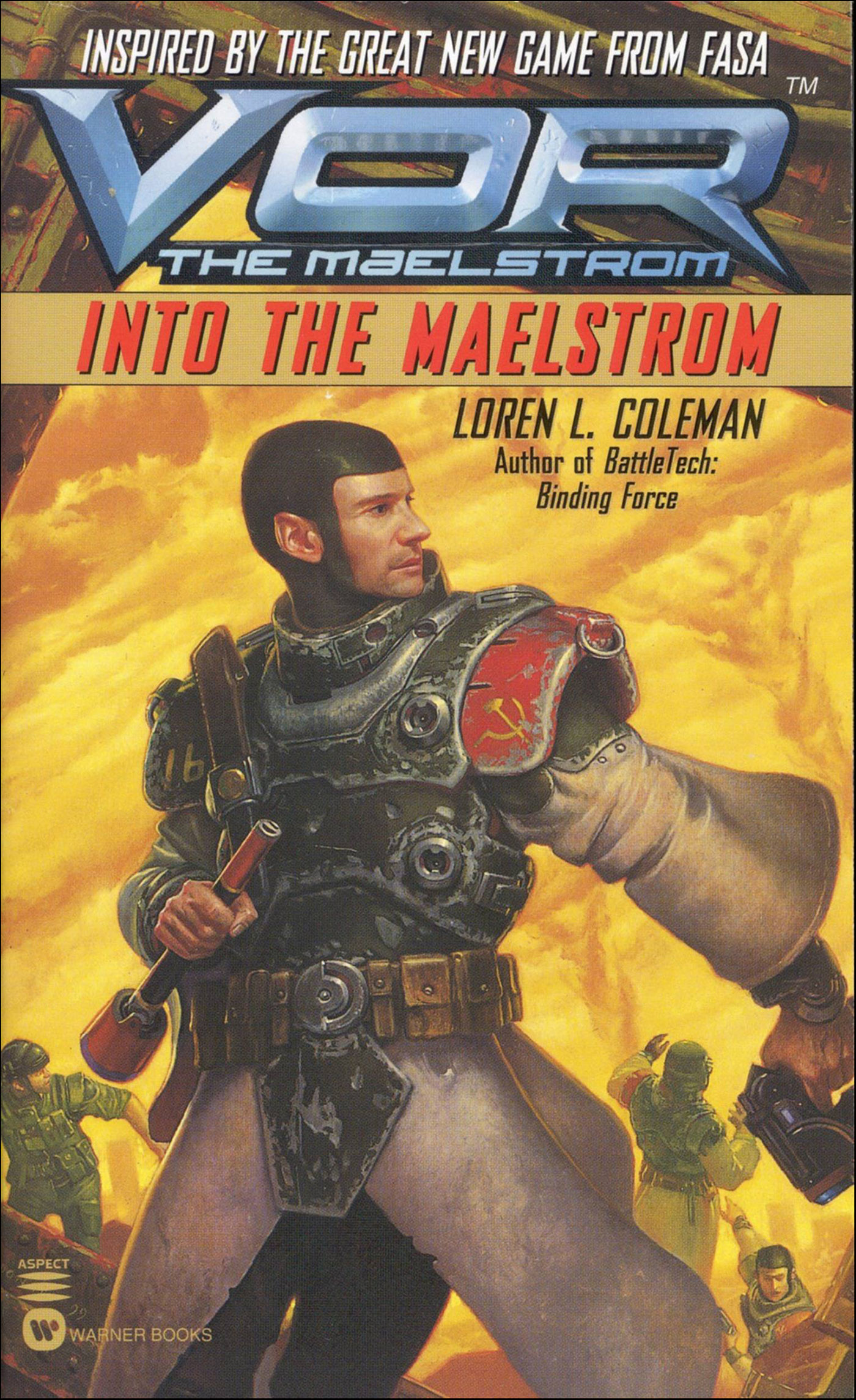 This image is the cover for the book Vor, Vor: The Maelstrom