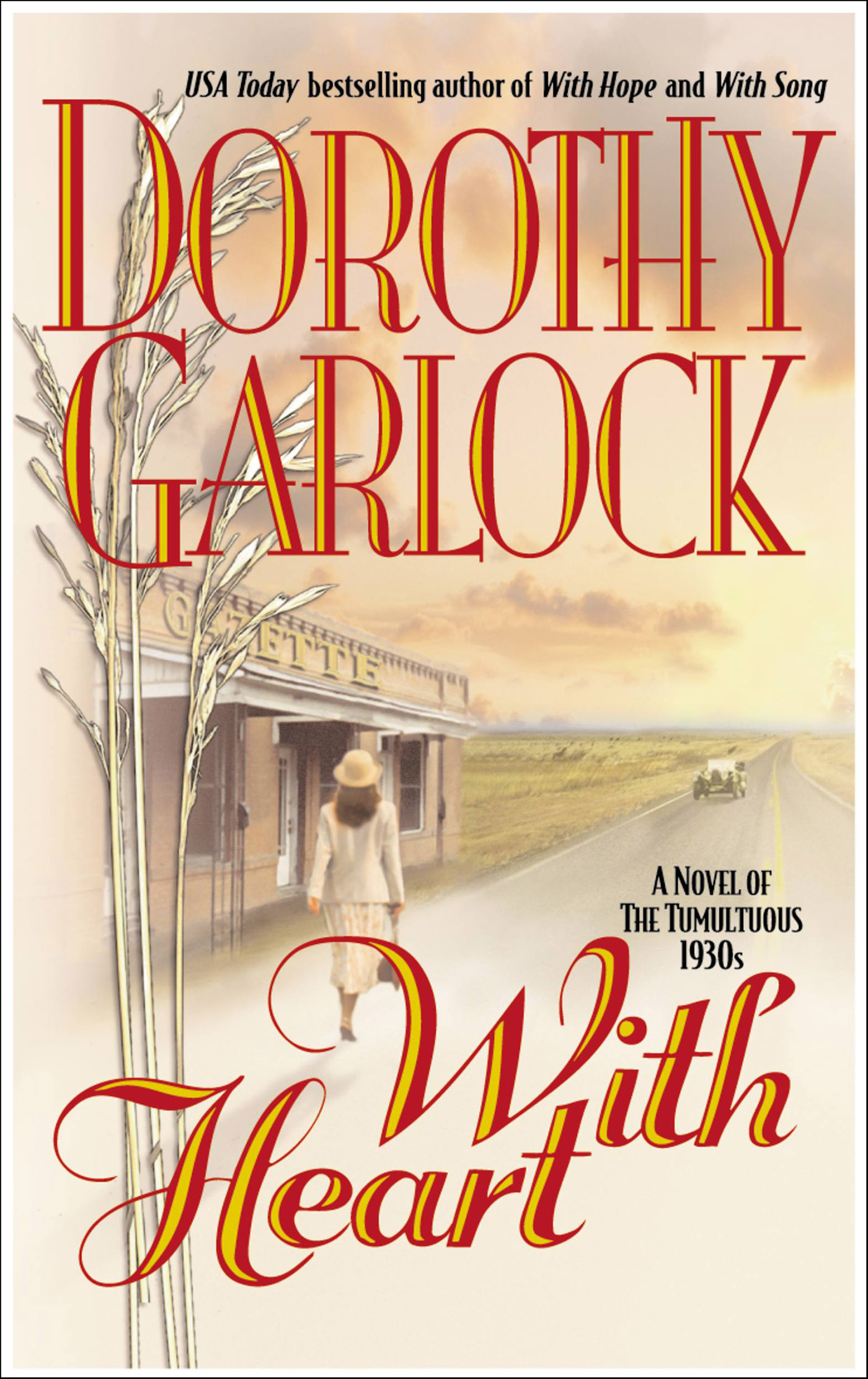 This image is the cover for the book With Heart, Heart Series
