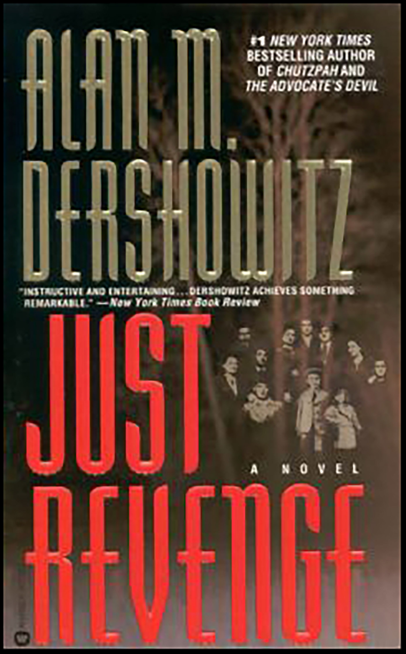 This image is the cover for the book Just Revenge