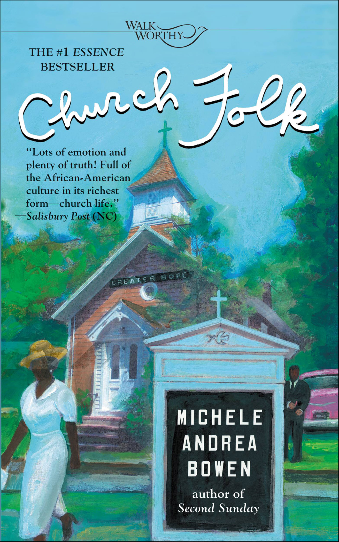 This image is the cover for the book Church Folk