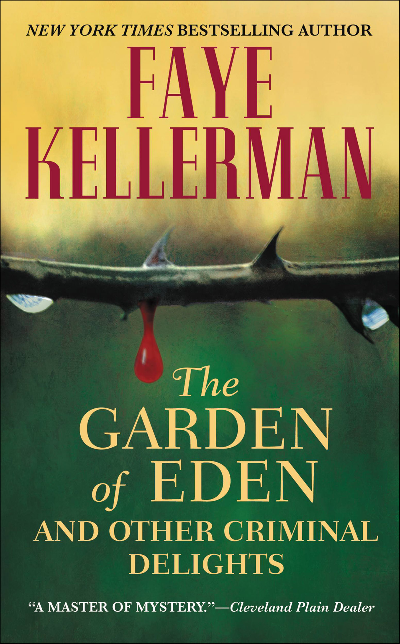 This image is the cover for the book Garden of Eden and Other Criminal Delights