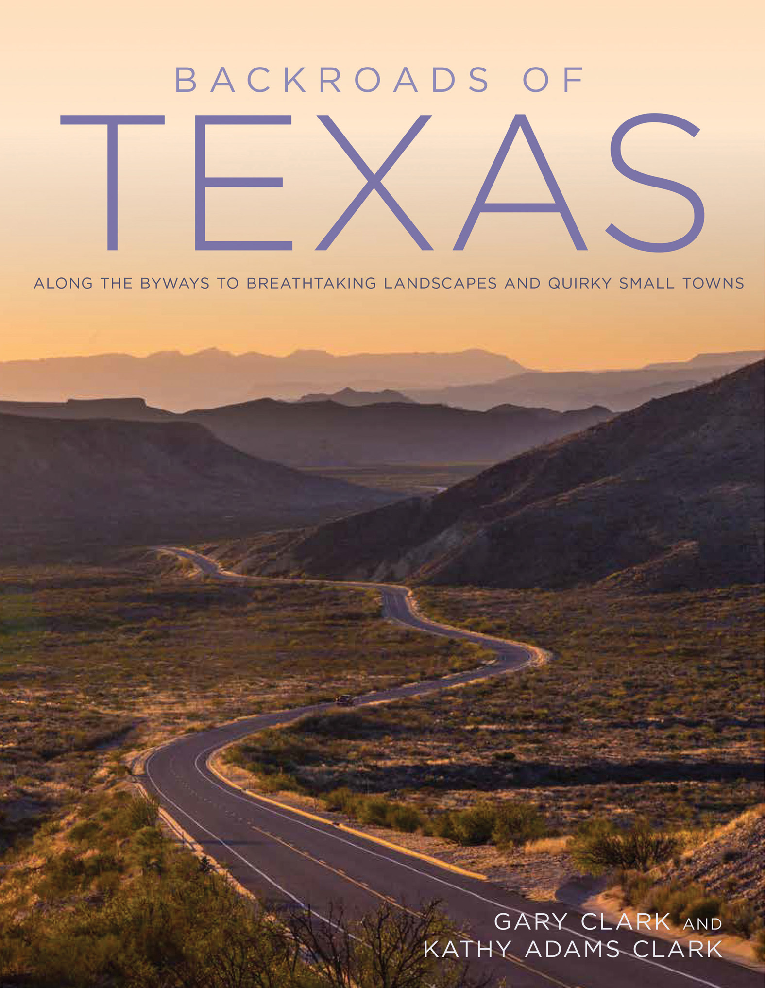 This image is the cover for the book Backroads of Texas