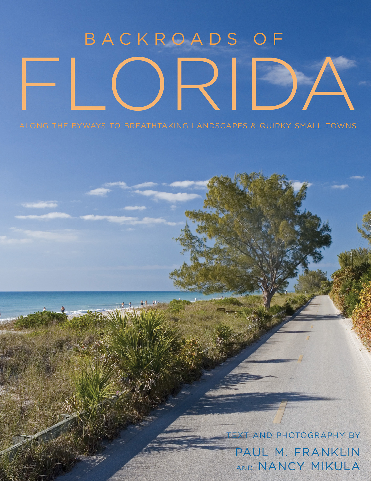This image is the cover for the book Backroads of Florida
