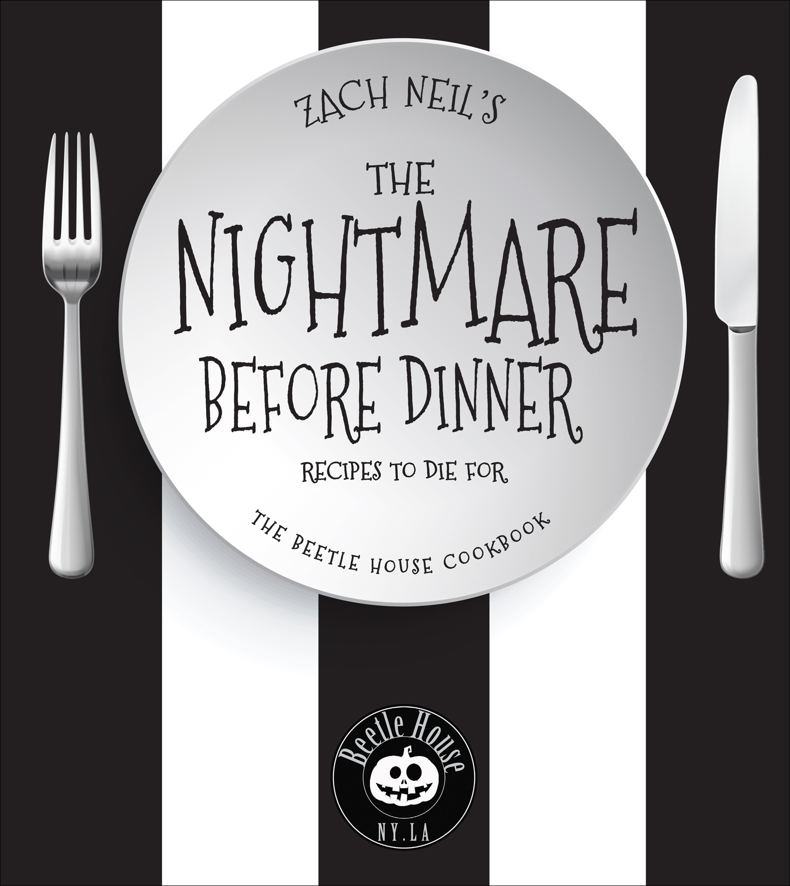 This image is the cover for the book Nightmare Before Dinner
