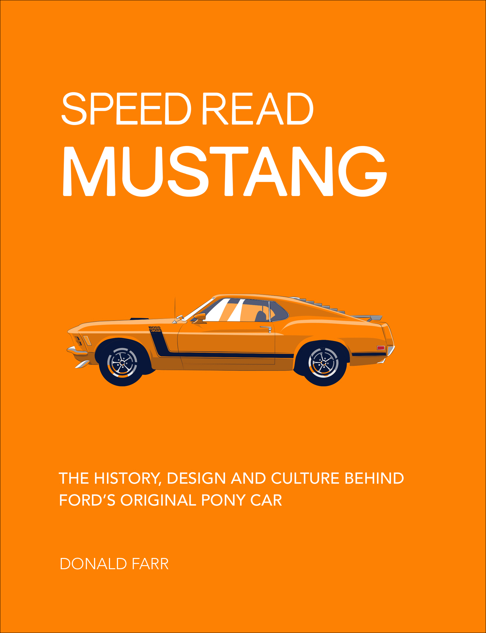 This image is the cover for the book Speed Read Mustang, Speed Read