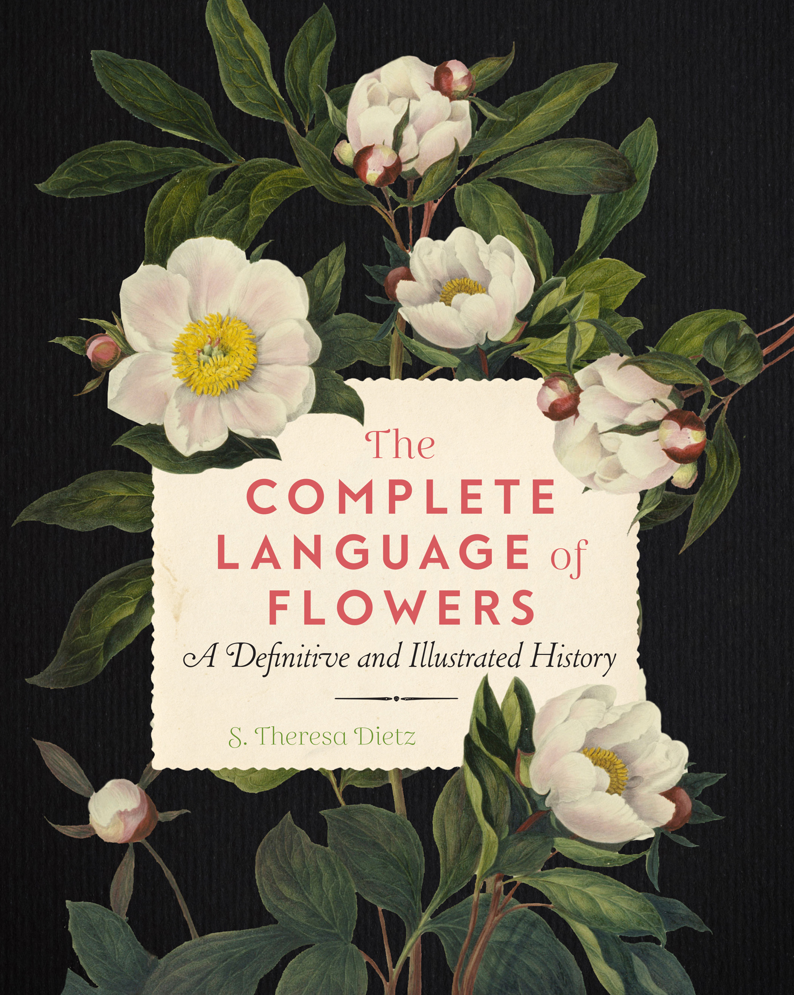 This image is the cover for the book The Complete Language of Flowers