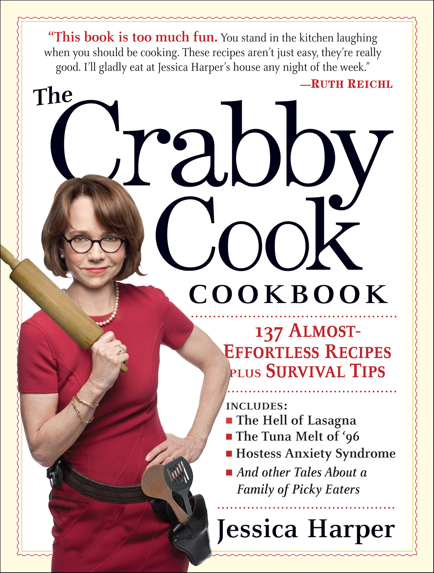 This image is the cover for the book Crabby Cook Cookbook
