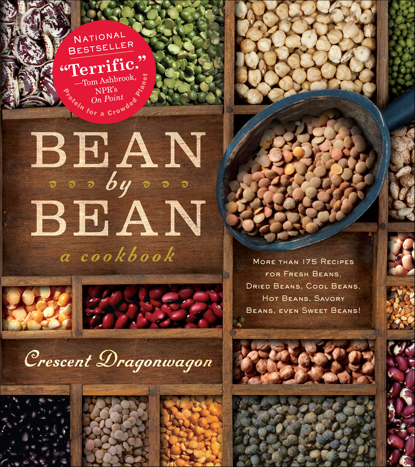 This image is the cover for the book Bean by Bean