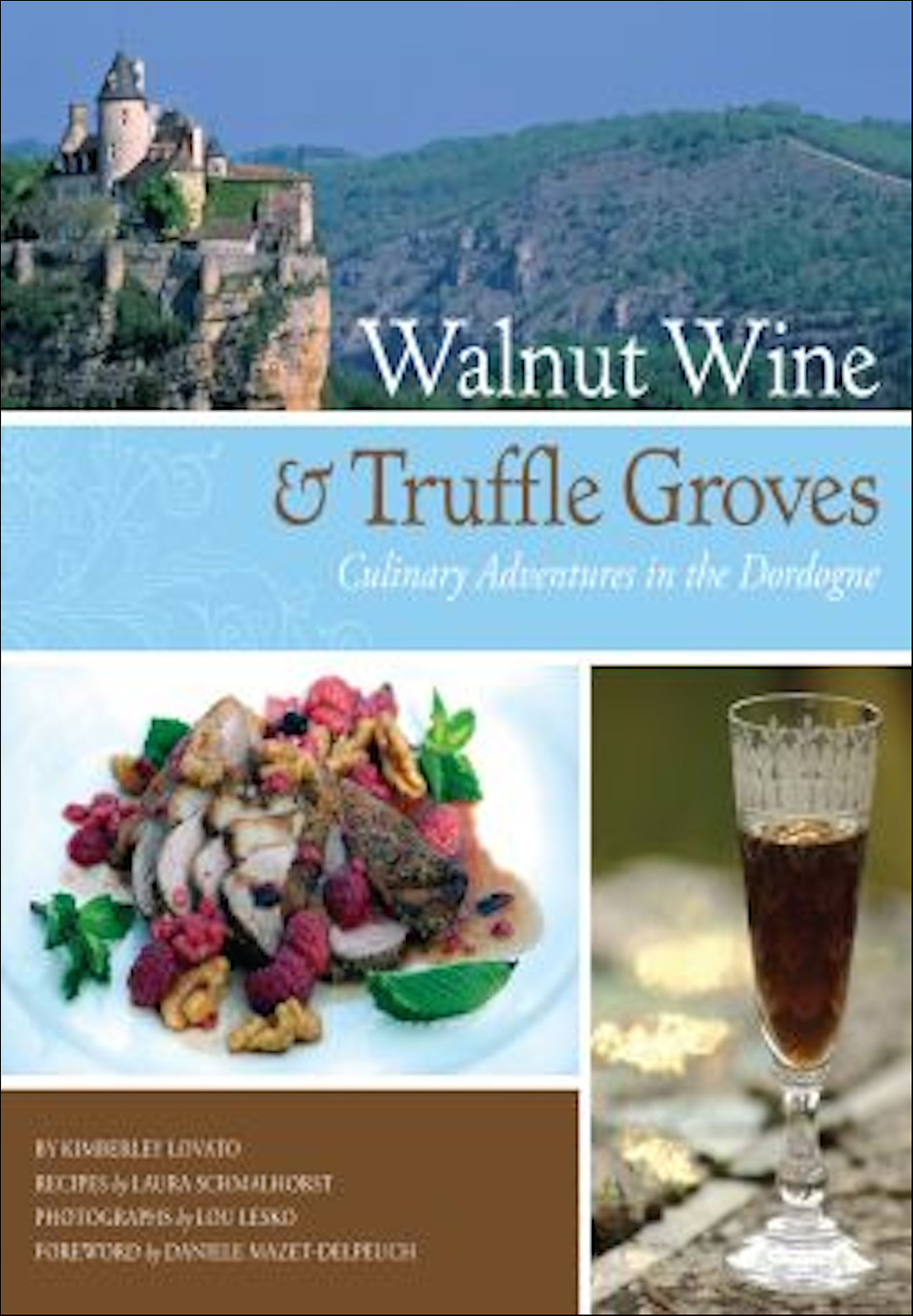 This image is the cover for the book Walnut Wine and Truffle Groves