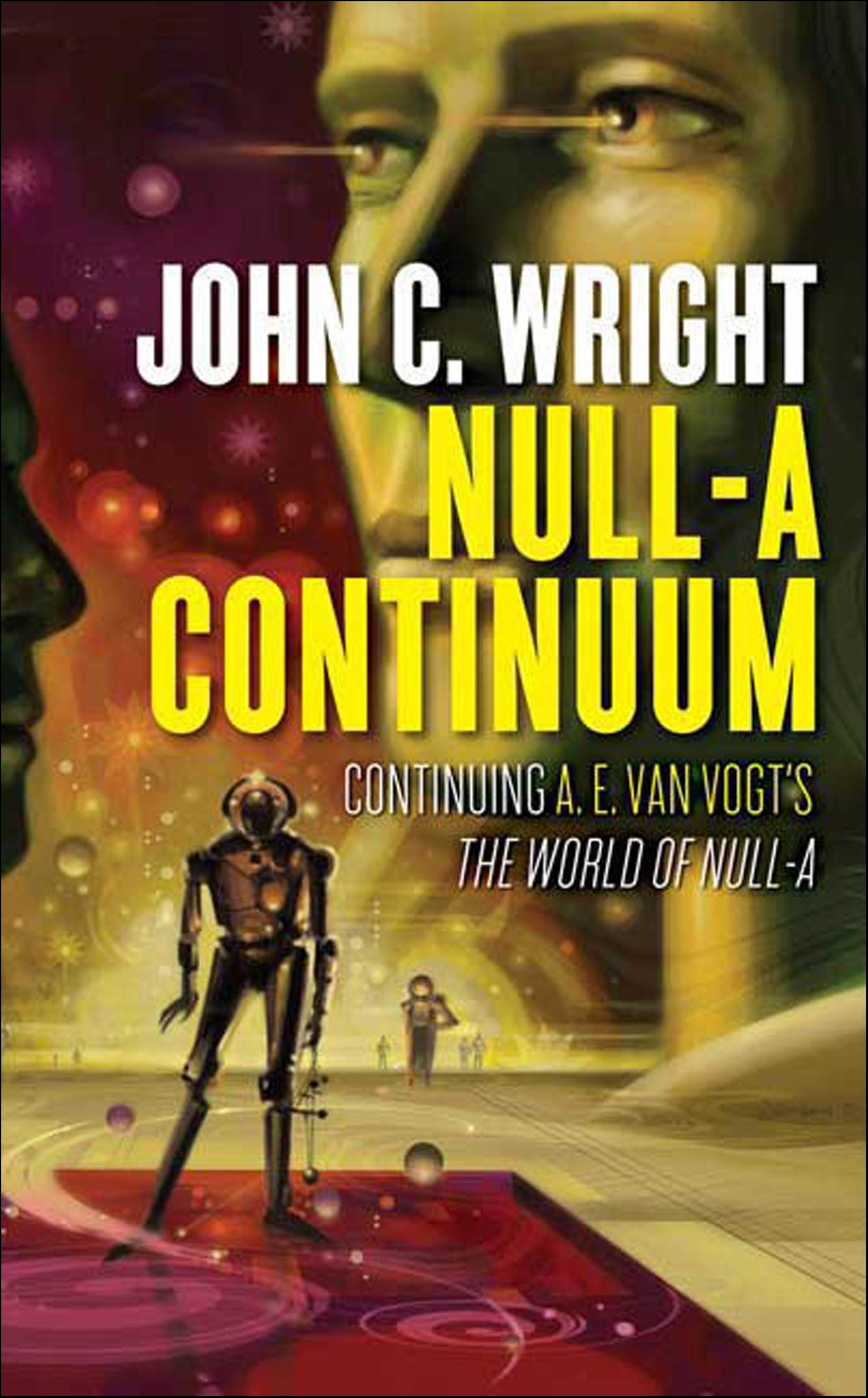 This image is the cover for the book Null-A Continuum