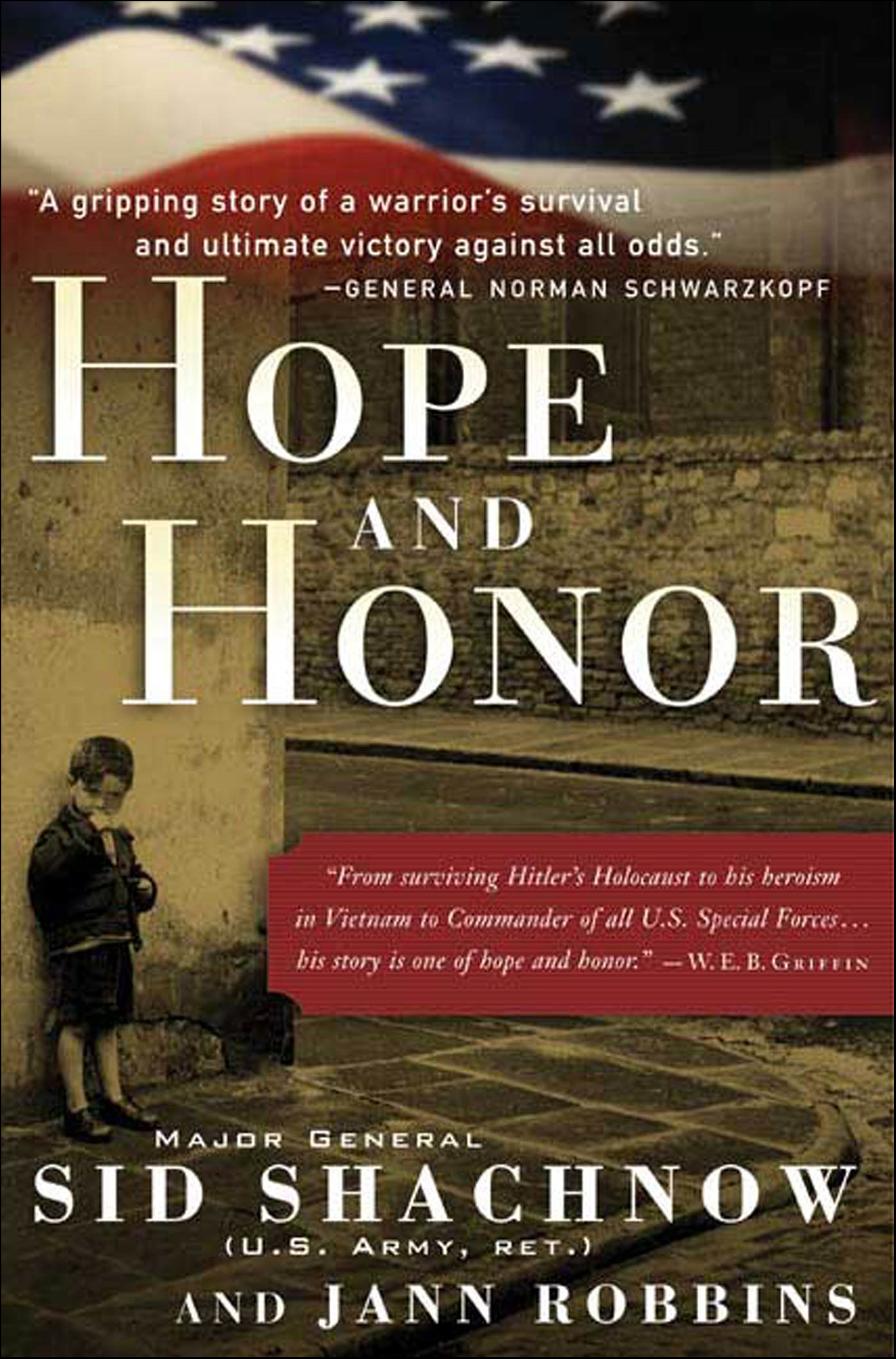 This image is the cover for the book Hope and Honor