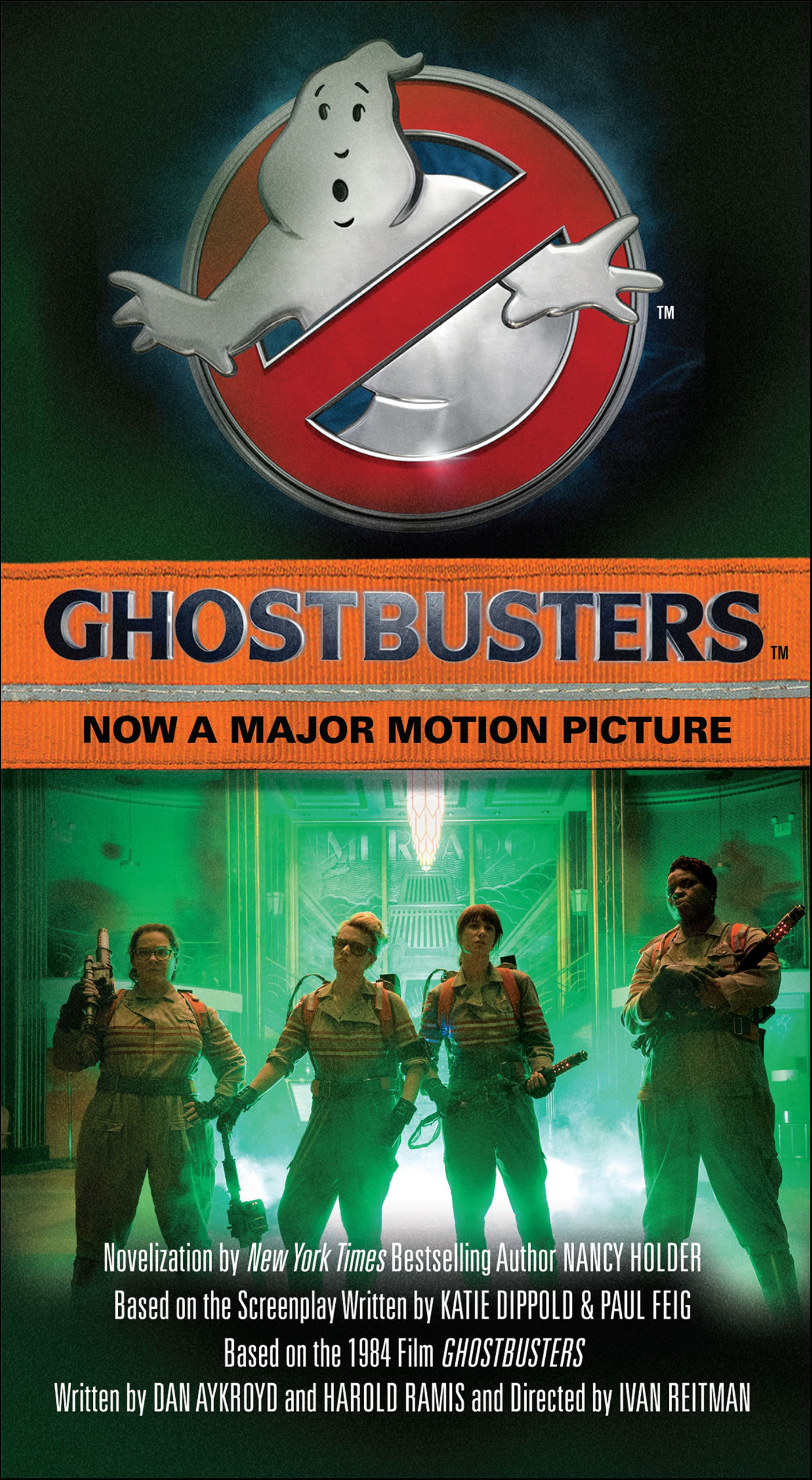 This image is the cover for the book Ghostbusters