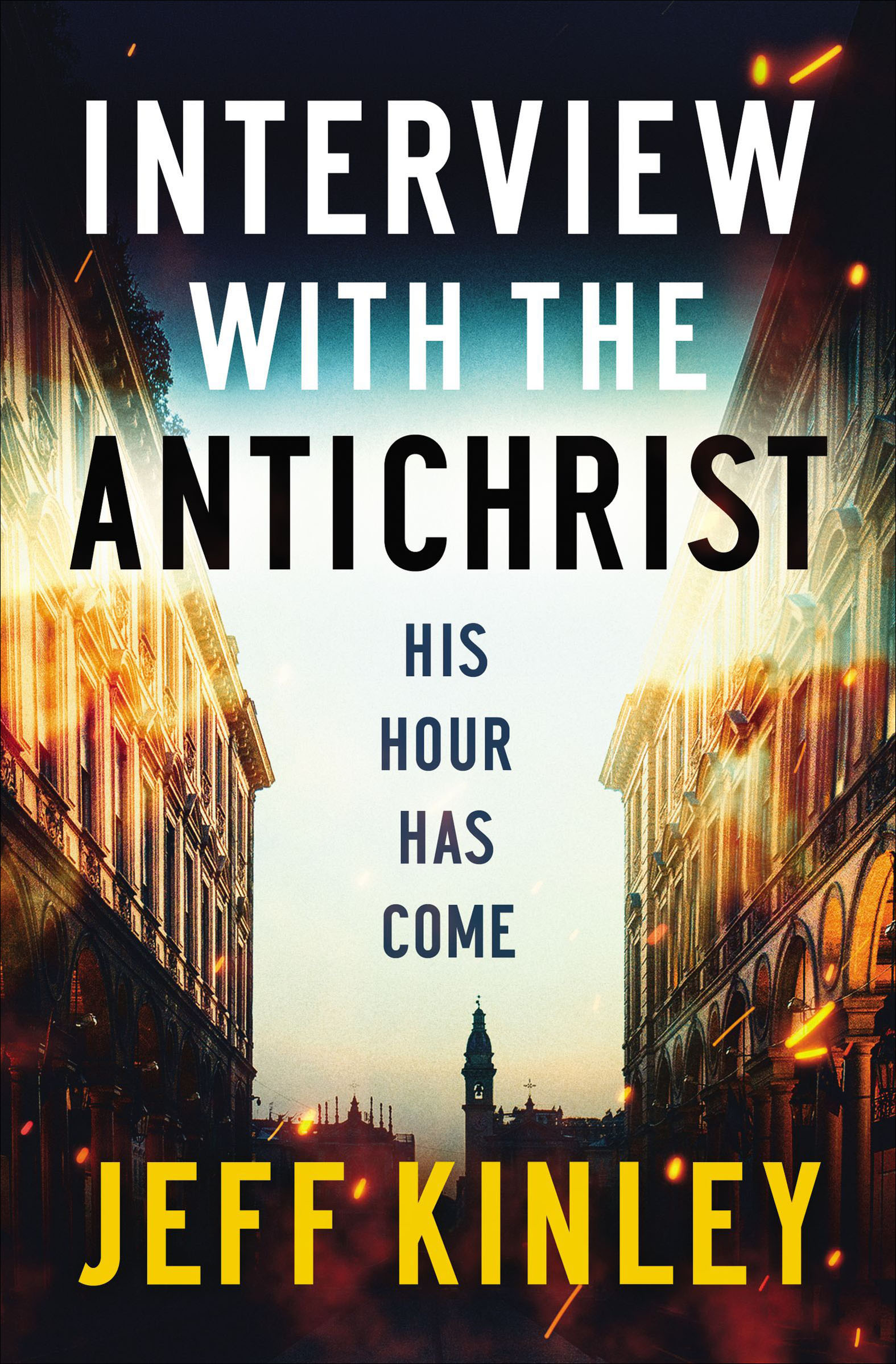 This image is the cover for the book Interview with the Antichrist