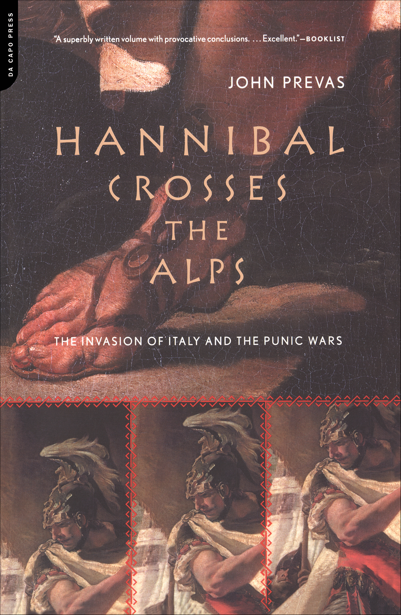 This image is the cover for the book Hannibal Crosses Alps