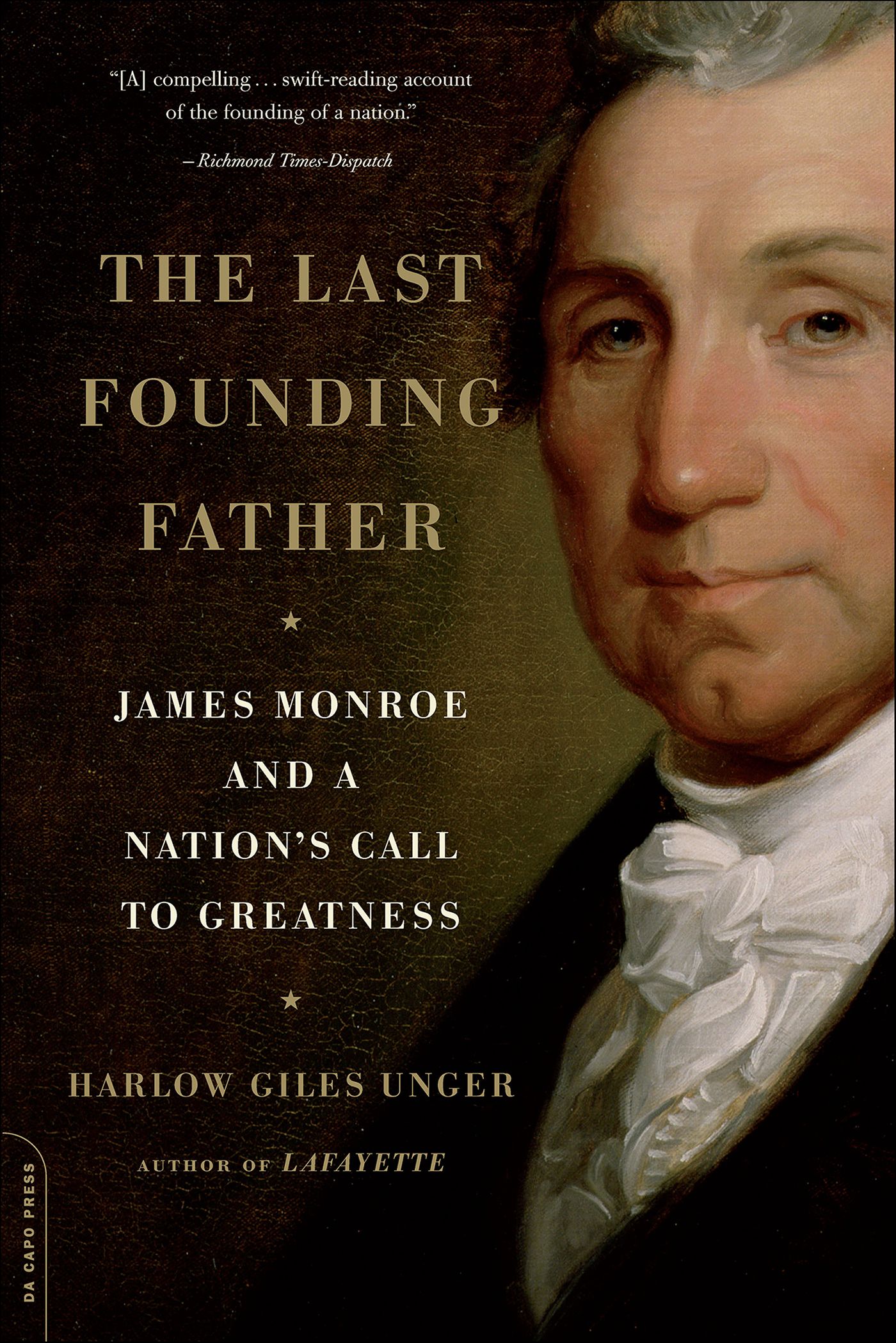 This image is the cover for the book Last Founding Father