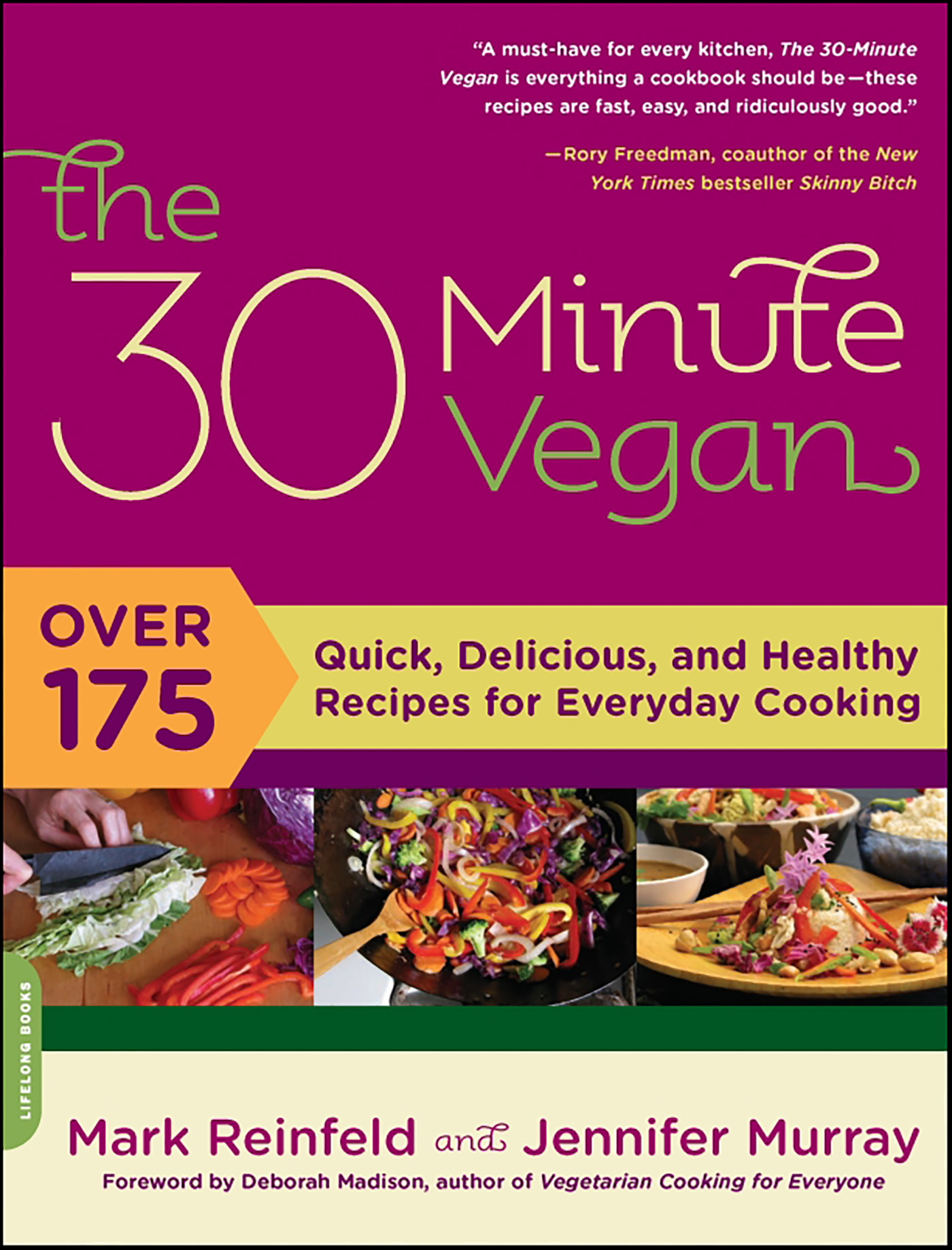 This image is the cover for the book 30-Minute Vegan