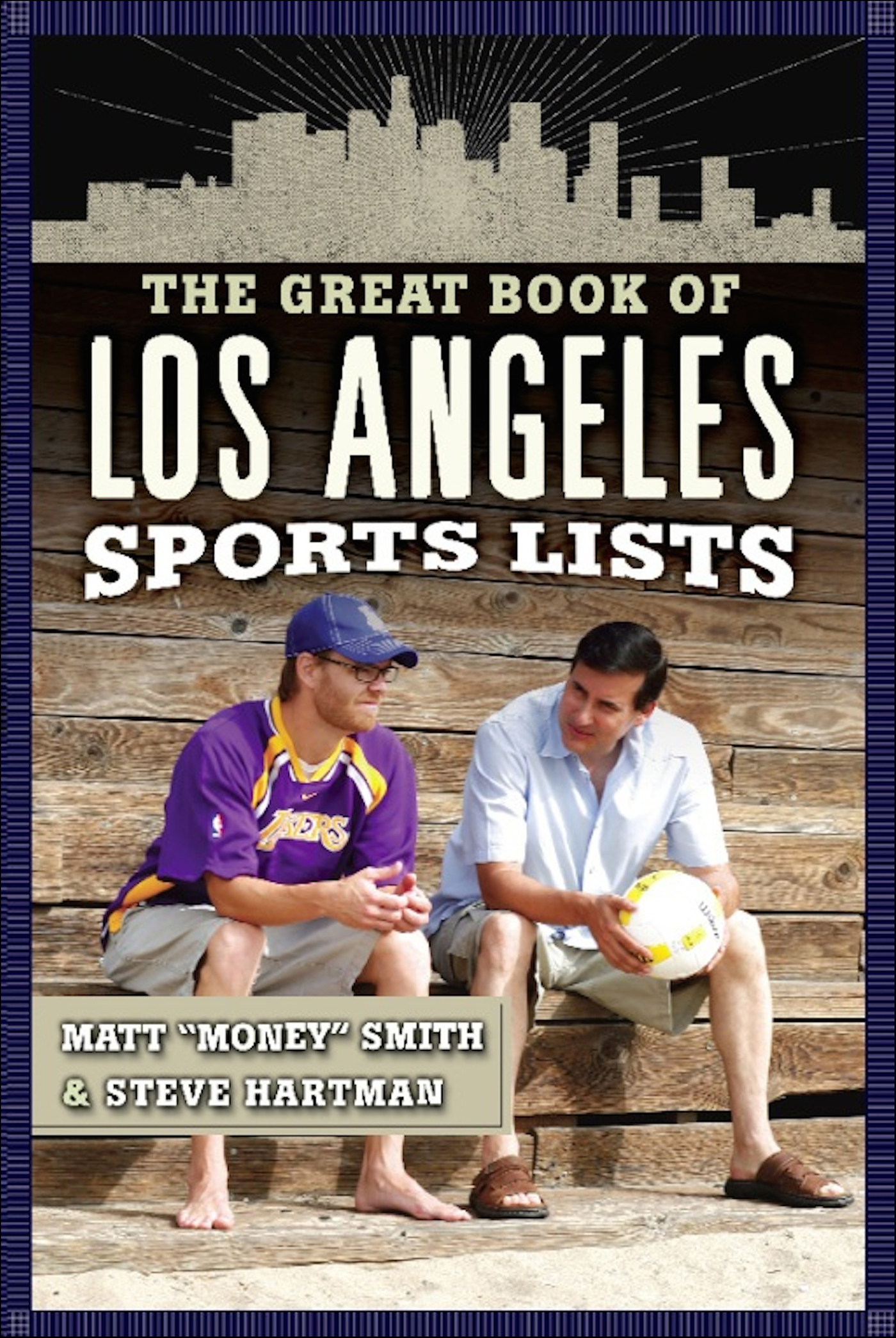 This image is the cover for the book Great Book of Los Angeles Sports Lists