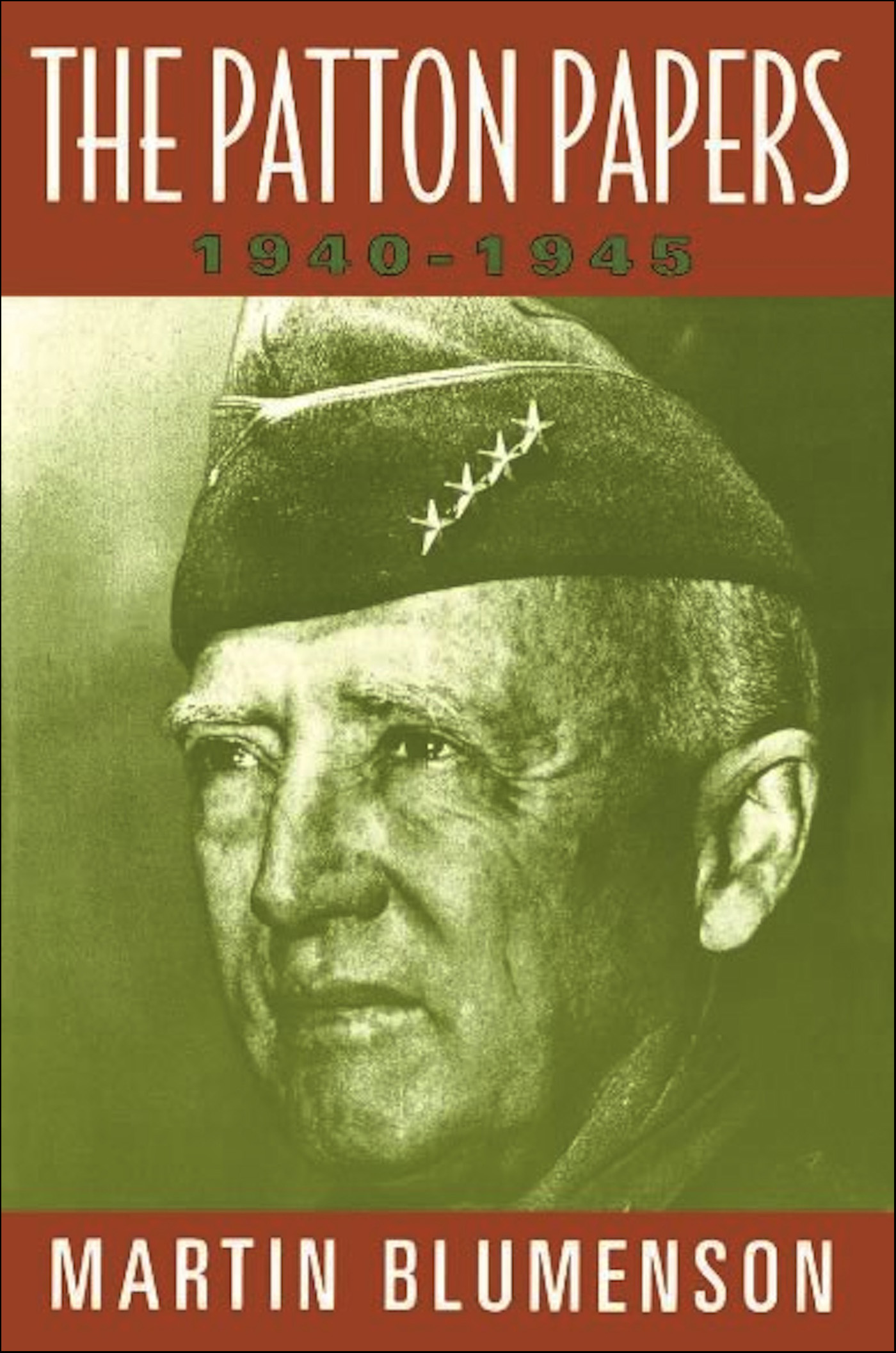 This image is the cover for the book Patton Papers
