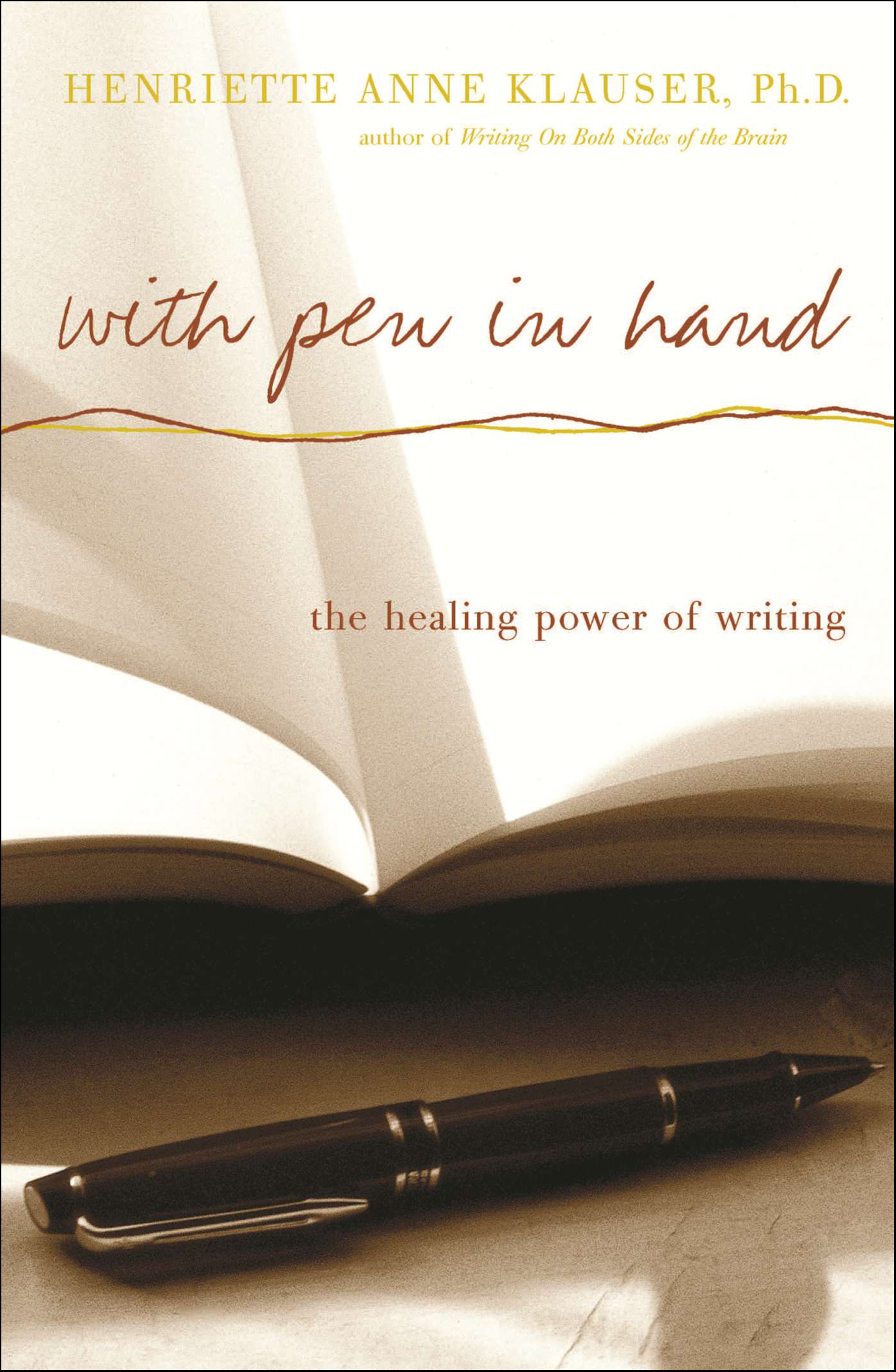This image is the cover for the book With Pen In Hand