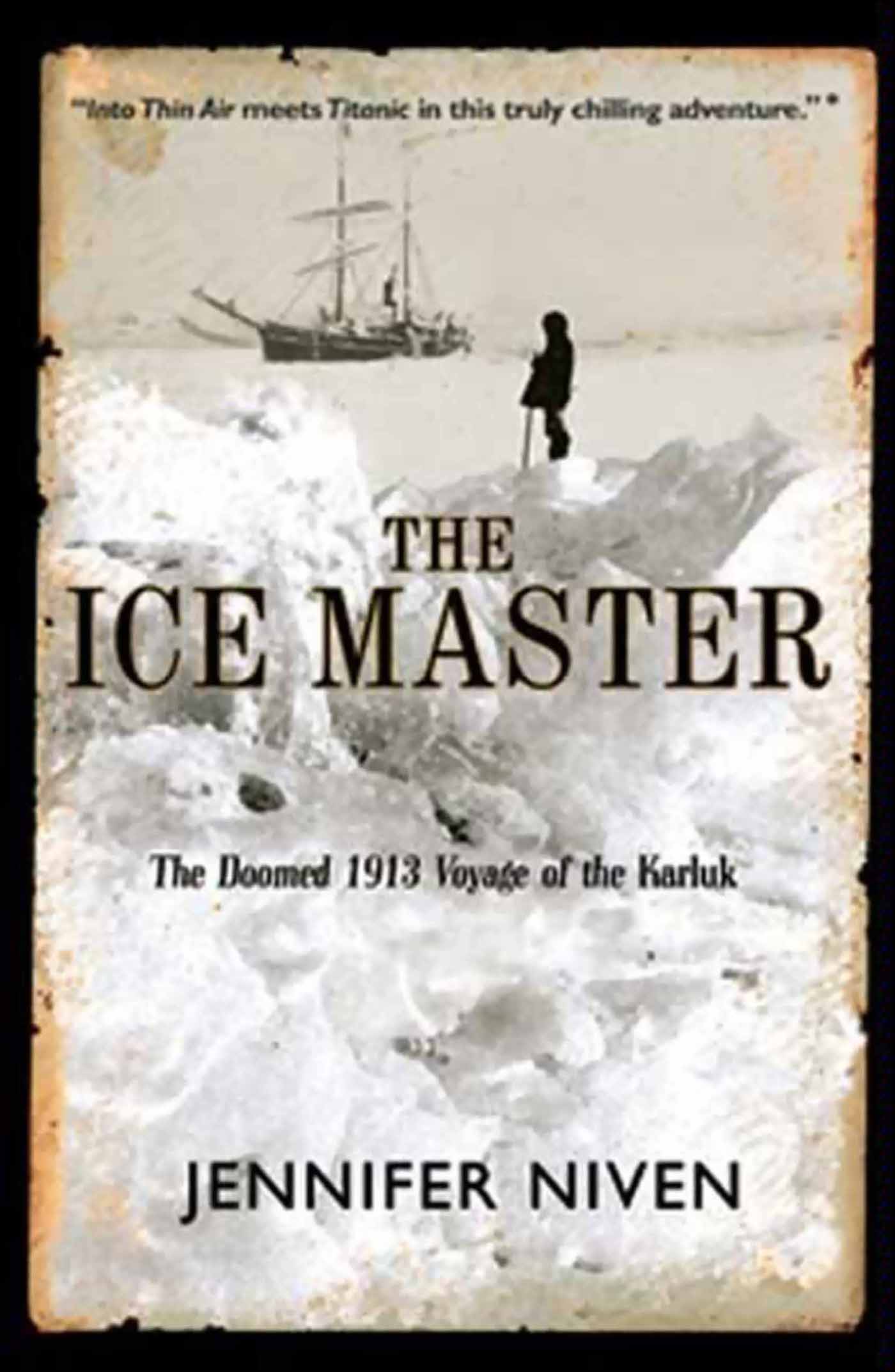 This image is the cover for the book Ice Master