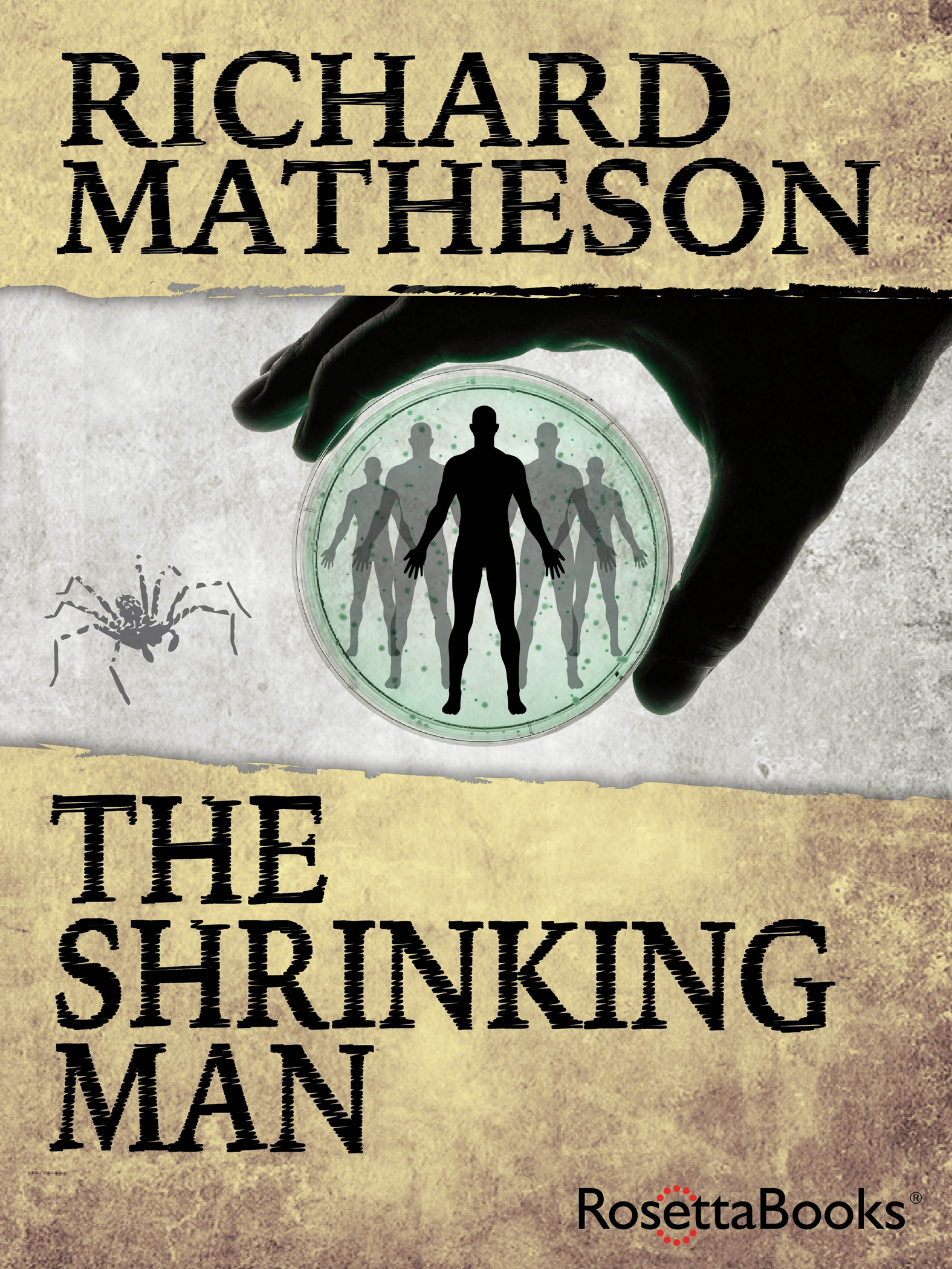 This image is the cover for the book Shrinking Man
