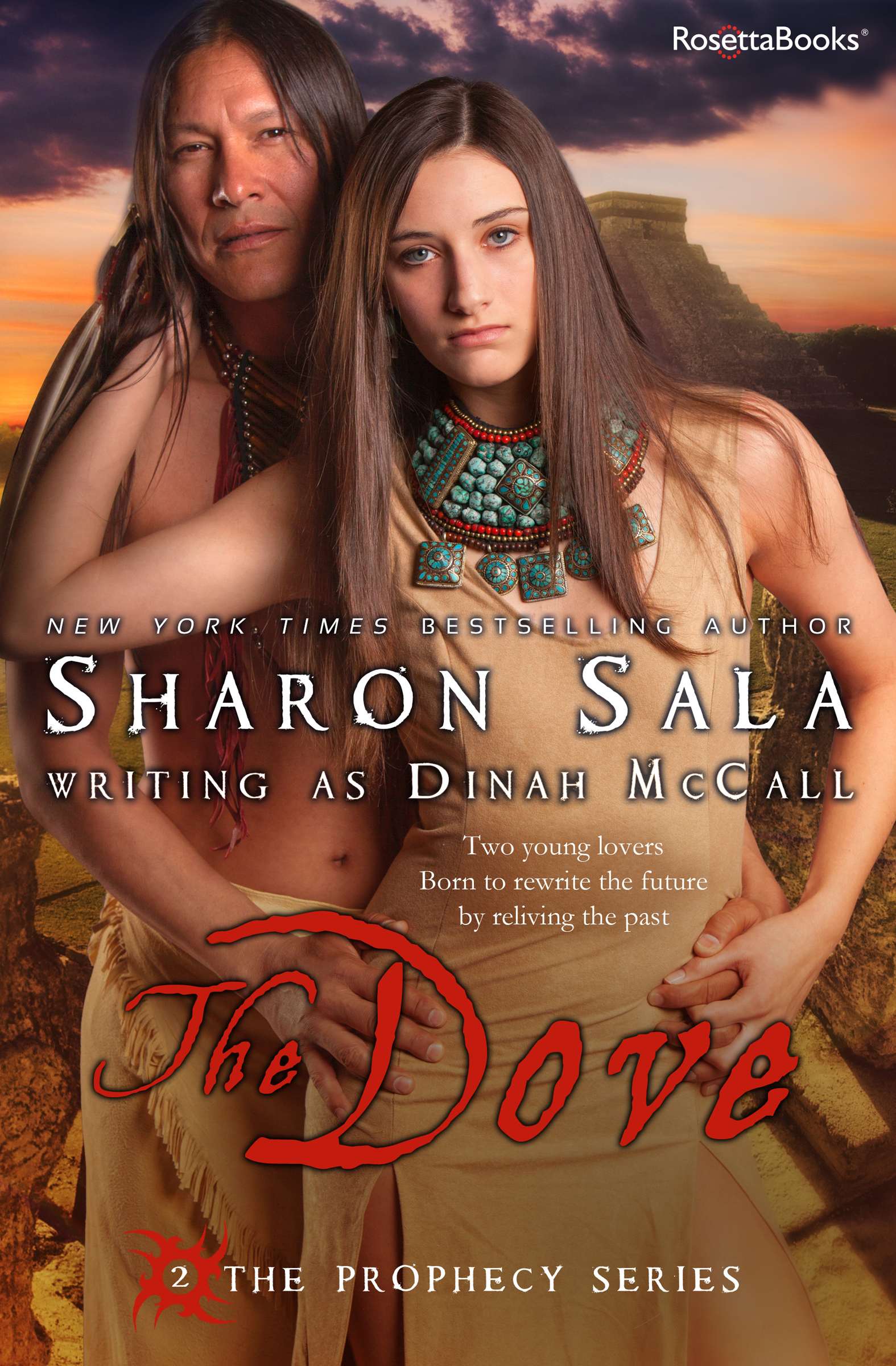 This image is the cover for the book Dove, The Prophecy Series
