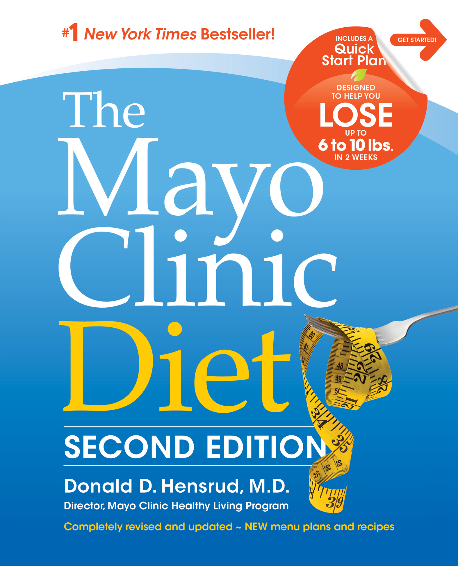 This image is the cover for the book Mayo Clinic Diet