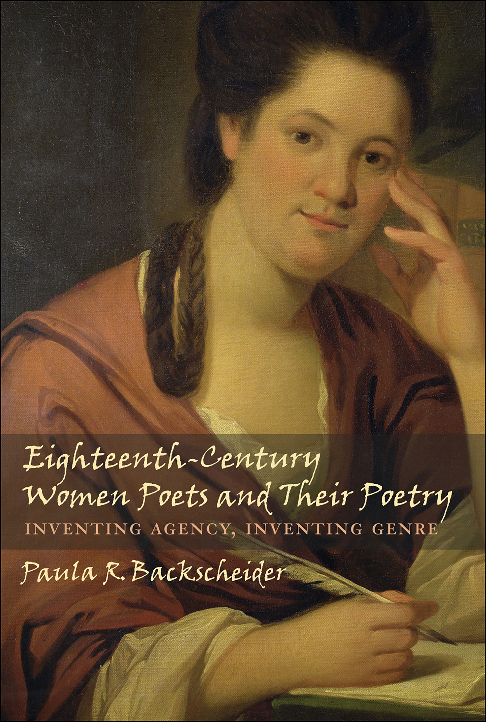 This image is the cover for the book Eighteenth-Century Women Poets and Their Poetry