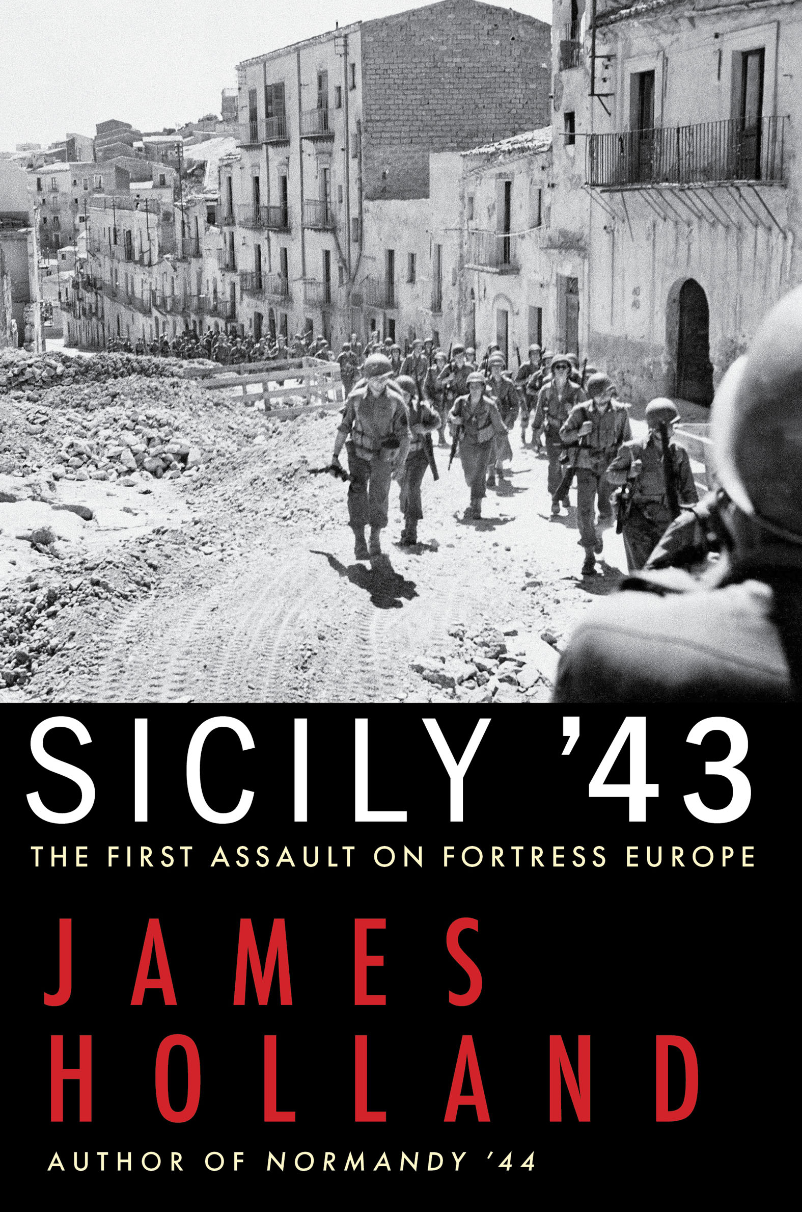 This image is the cover for the book Sicily '43