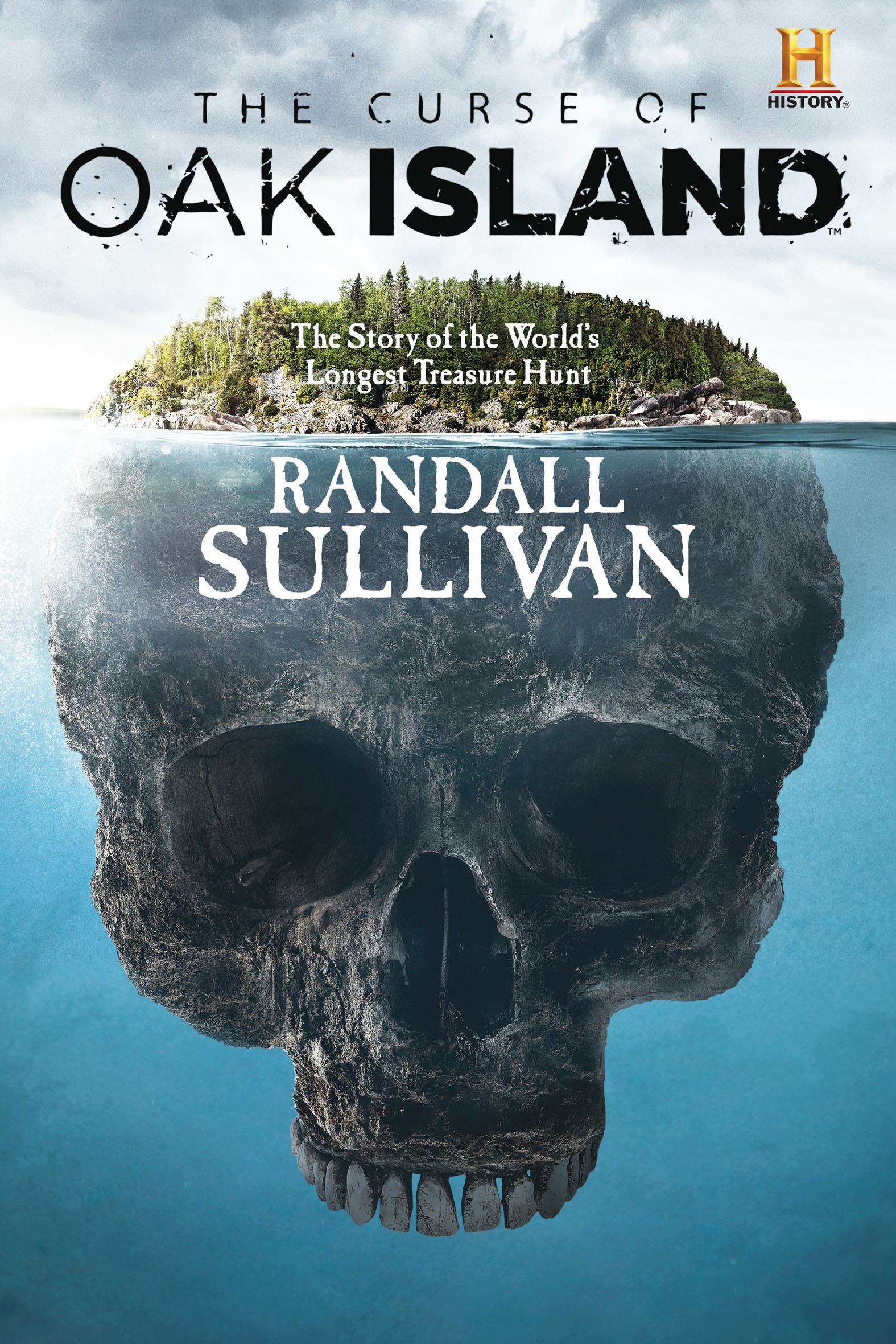 This image is the cover for the book Curse of Oak Island