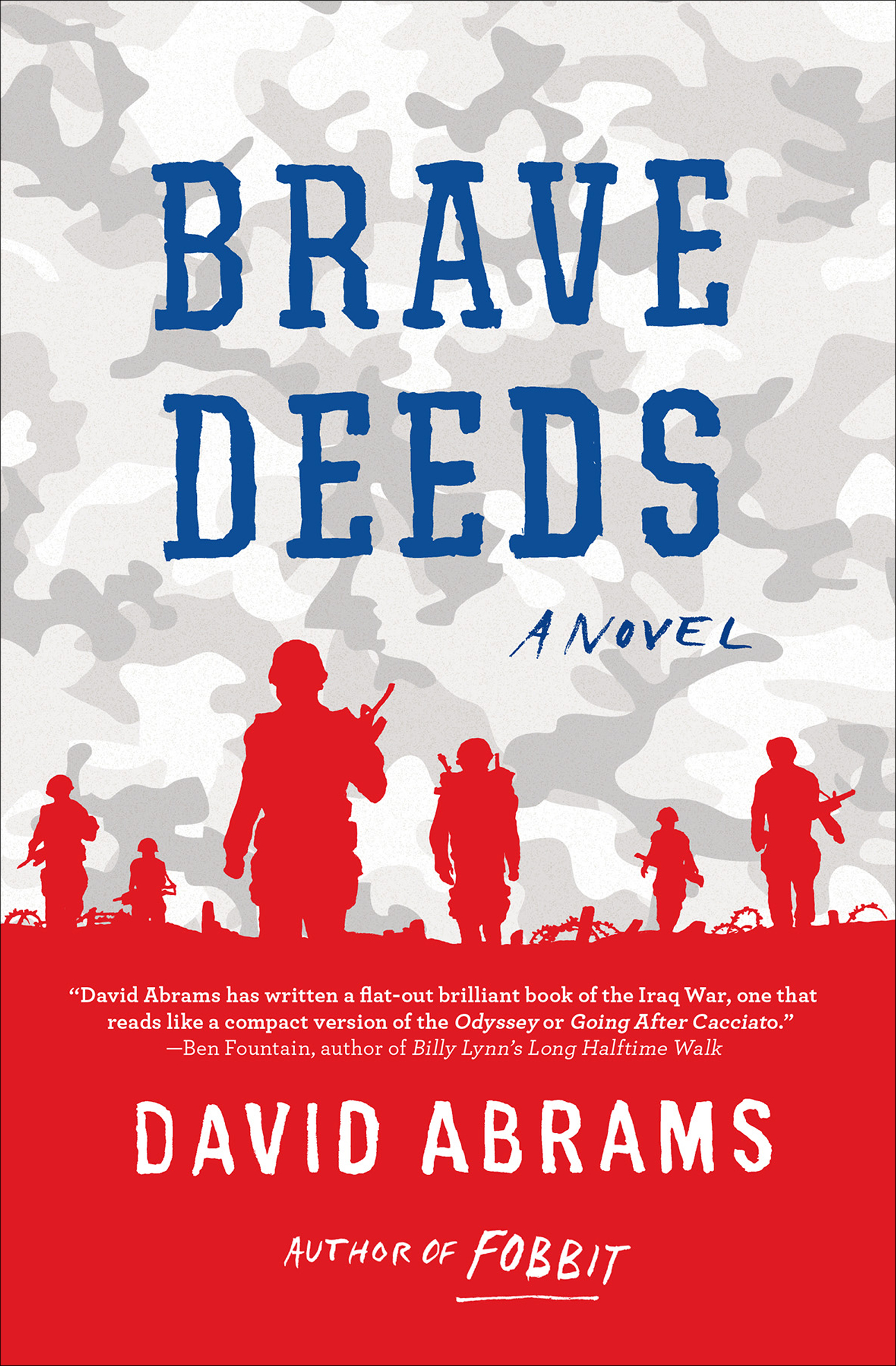 This image is the cover for the book Brave Deeds