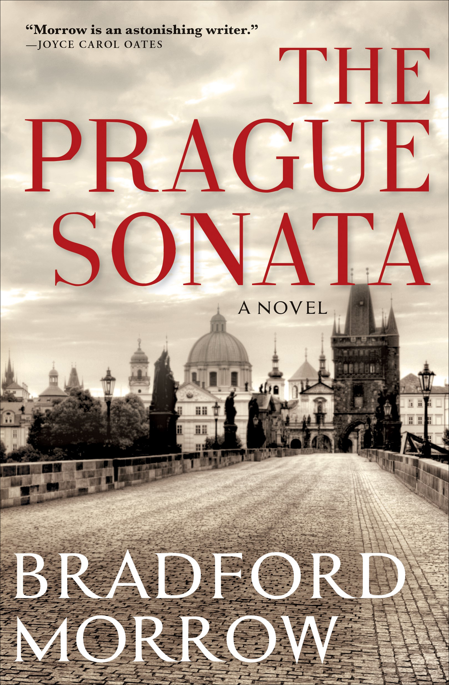 This image is the cover for the book Prague Sonata