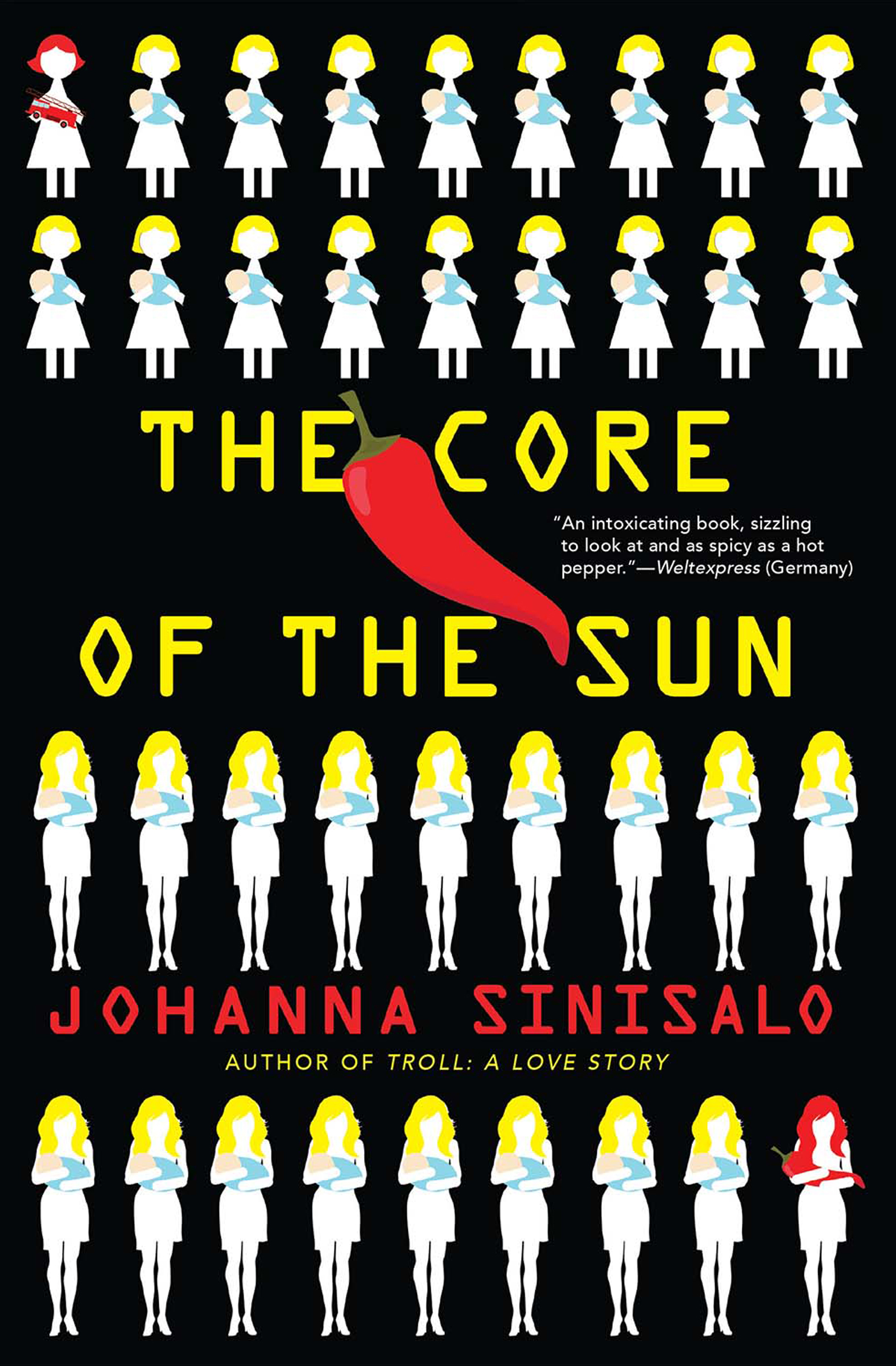 This image is the cover for the book Core of the Sun