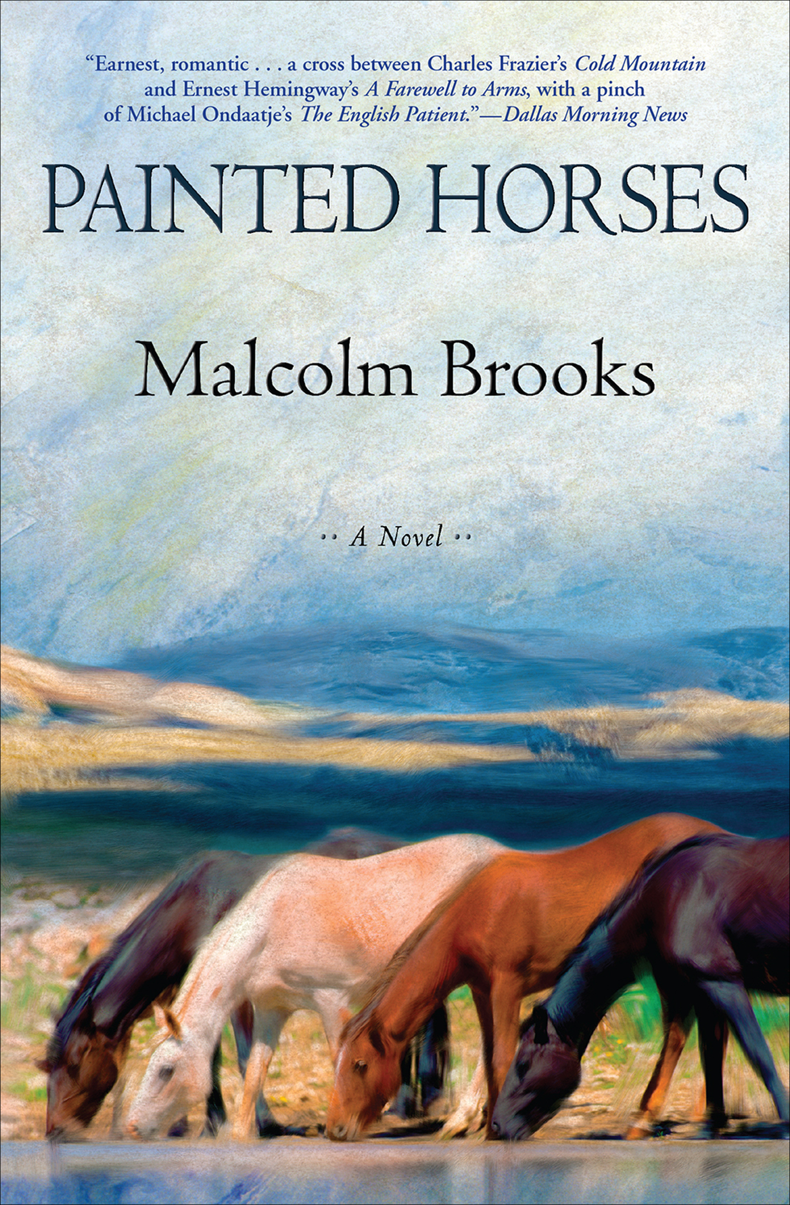 This image is the cover for the book Painted Horses