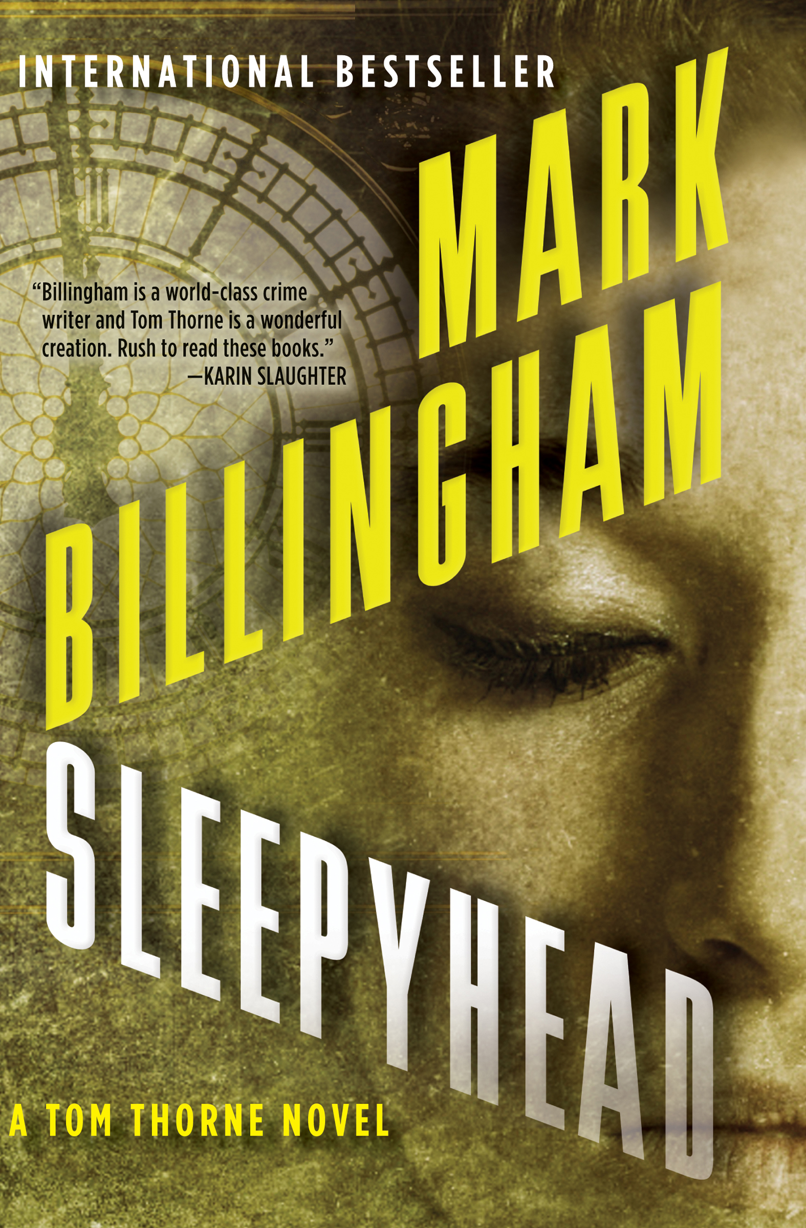 This image is the cover for the book Sleepyhead, The Tom Thorne Novels