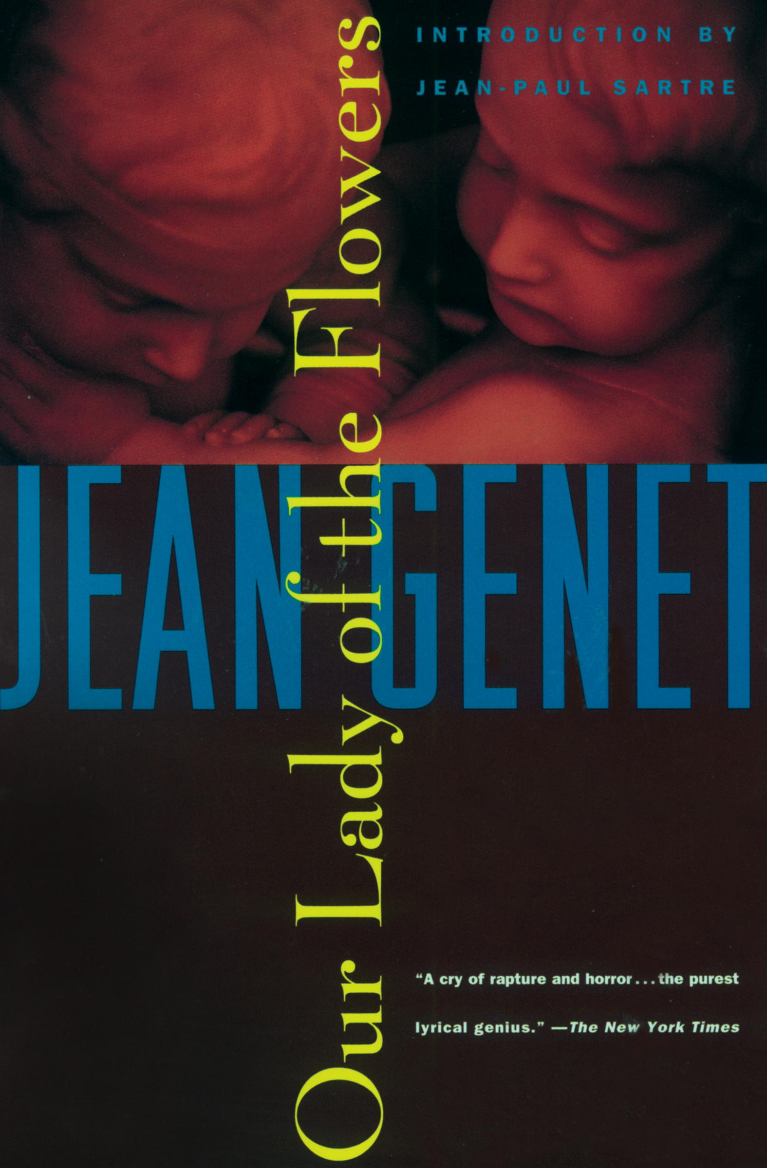 This image is the cover for the book Our Lady of the Flowers