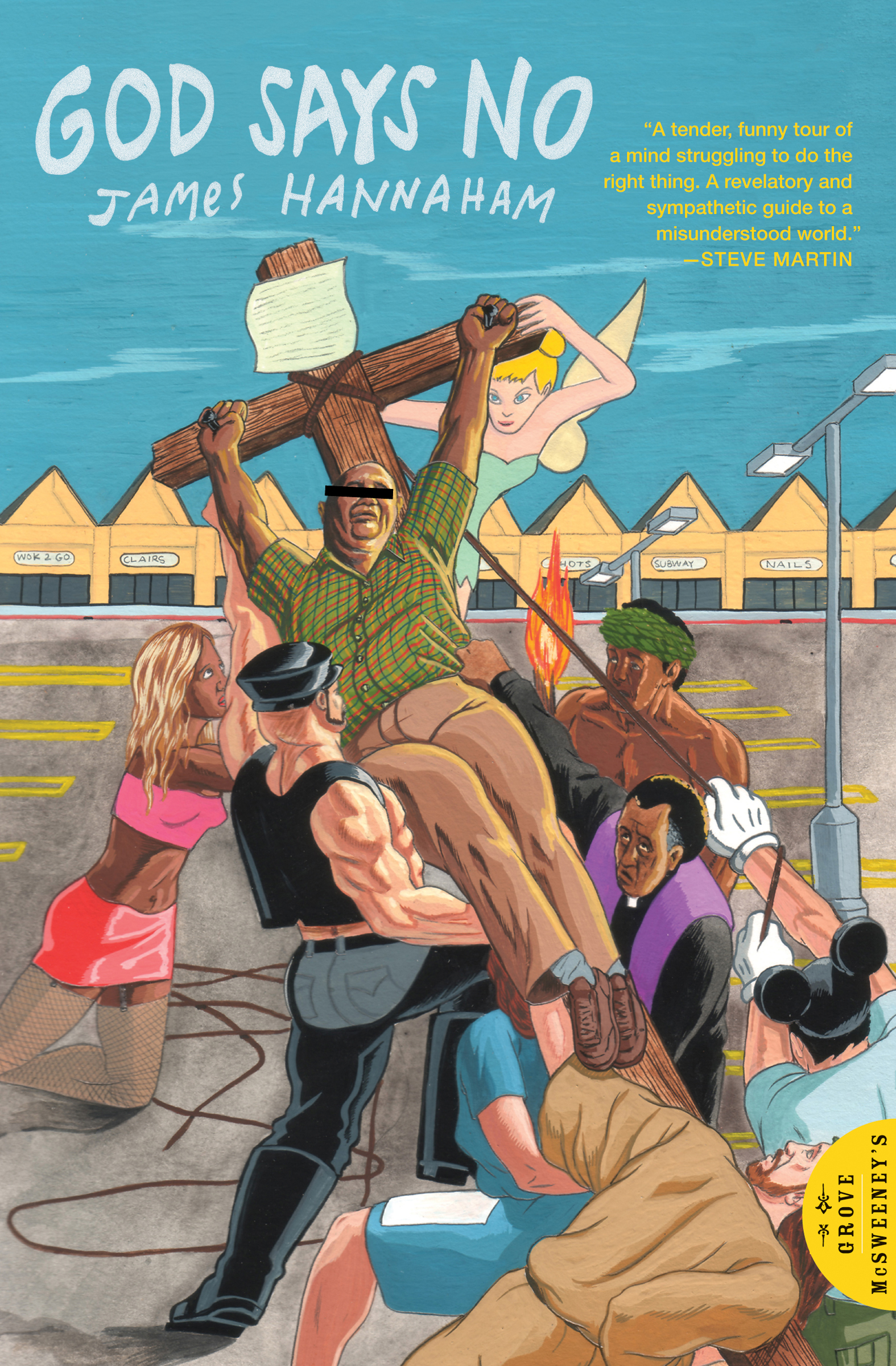 This image is the cover for the book God Says No