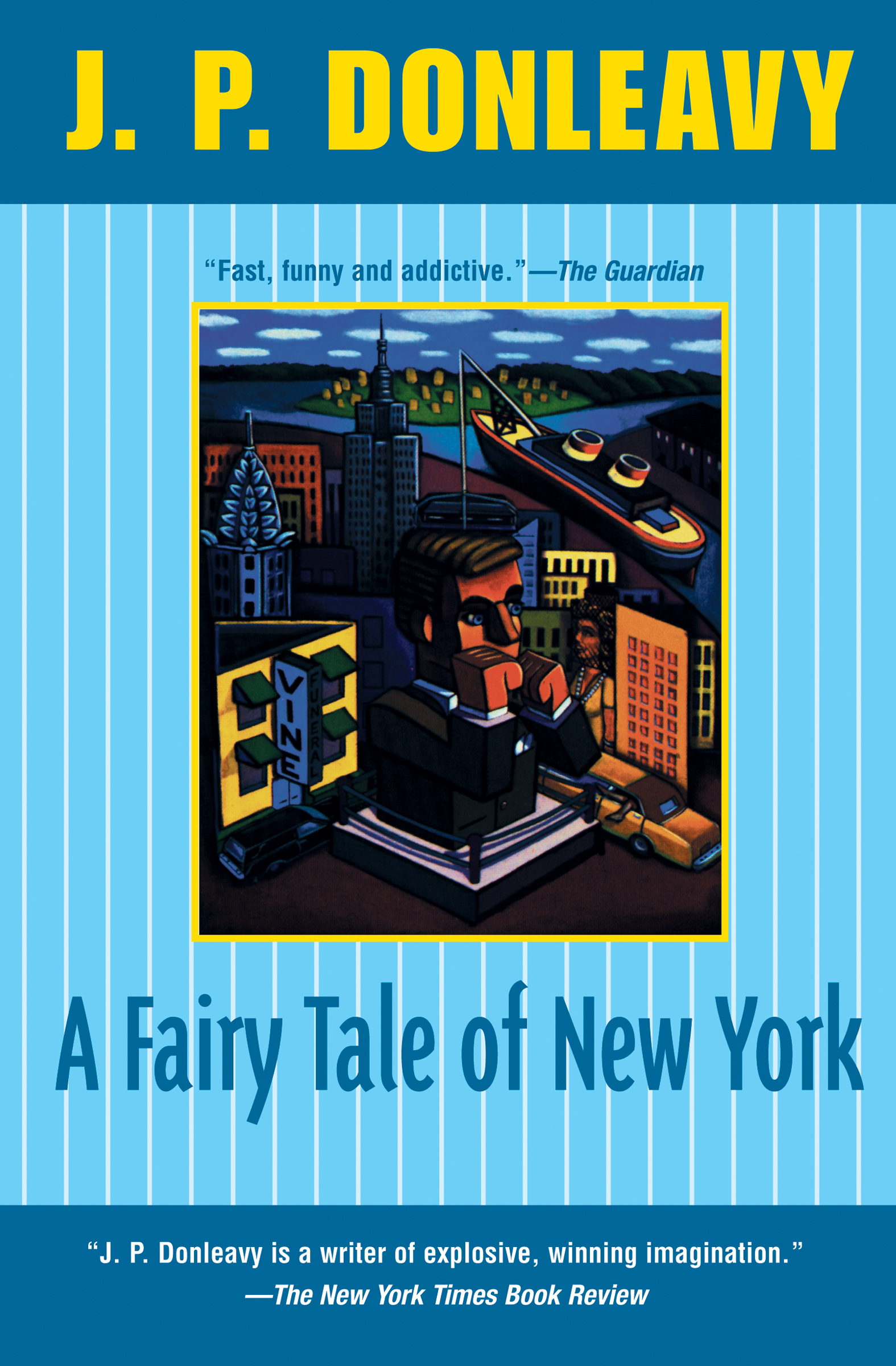 This image is the cover for the book Fairy Tale of New York